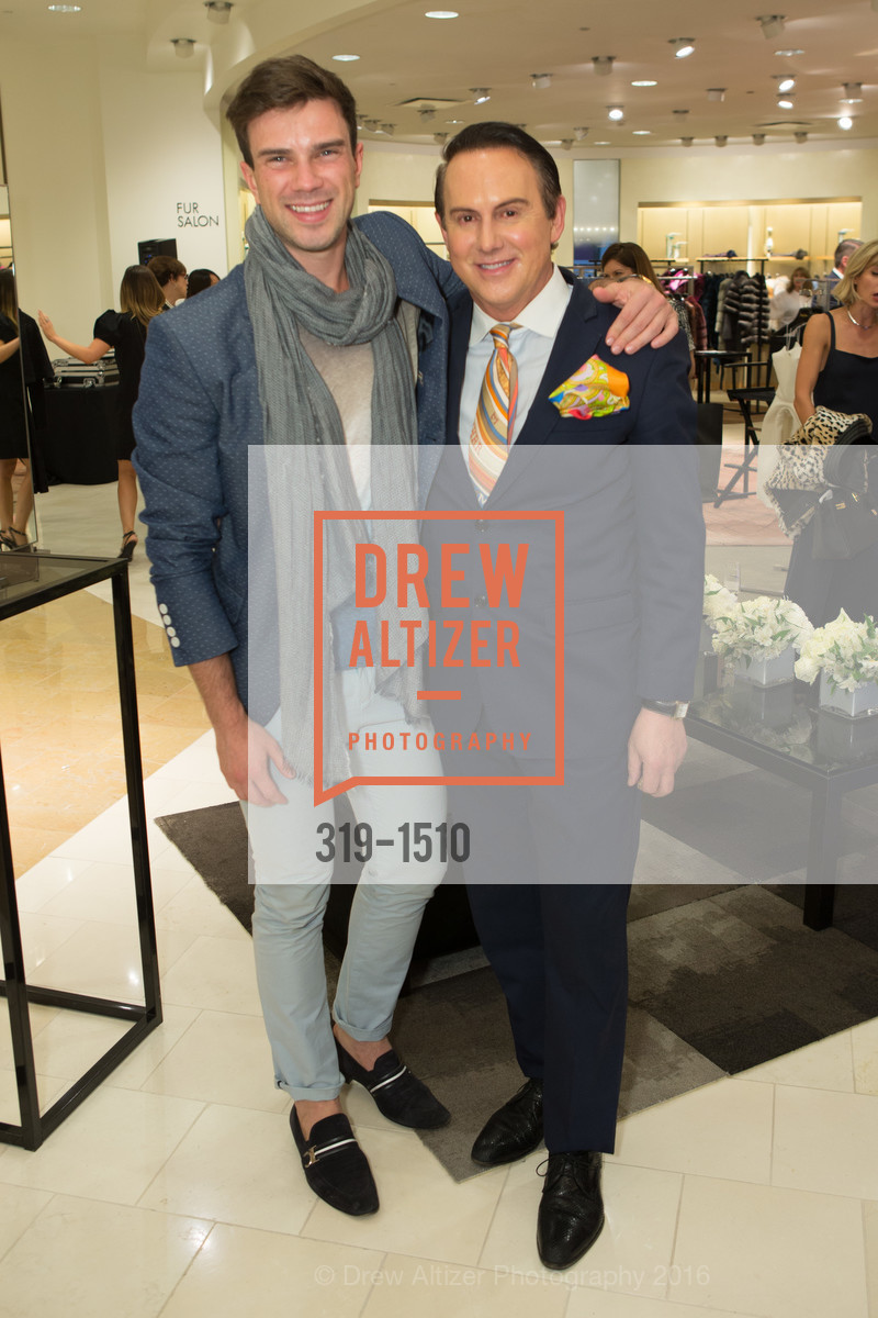 Anzor Makharadze, Joel Goodrich, Neiman Marcus Hosts Designer Brandon Maxwell, Neiman Marcus, Couture Salon-Third Floor. 150 Stockton Street, October 20th, 2016, Photo #319-1510 Anzor Makharadze, Joel Goodrich, Photo #319-1510