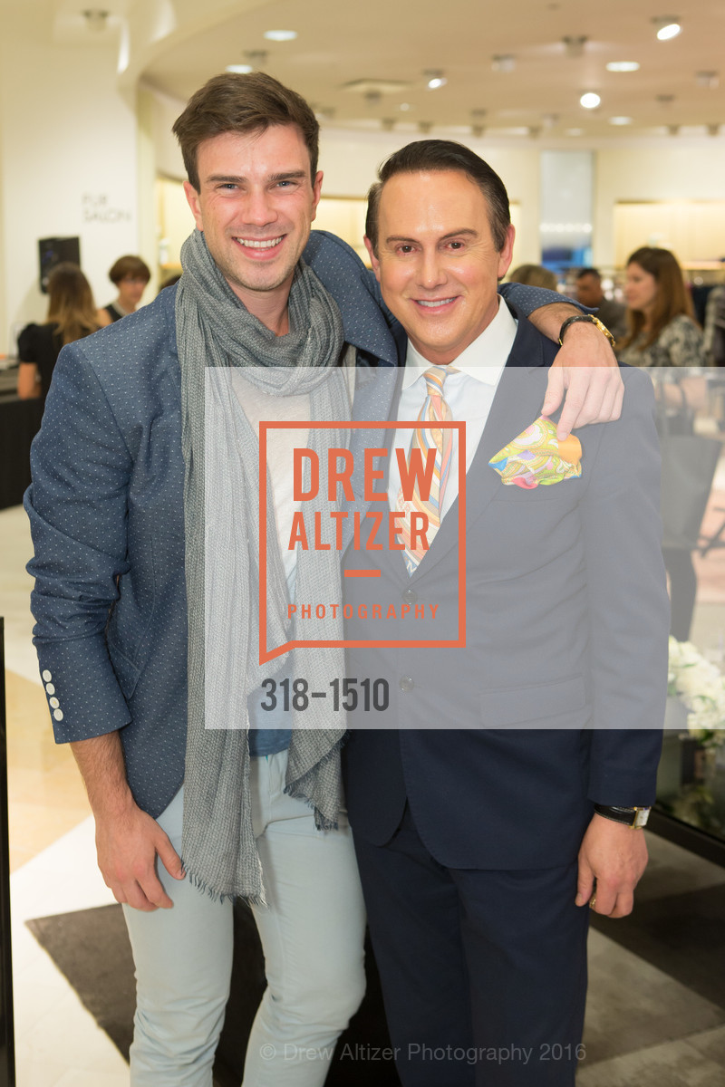 Anzor Makharadze, Joel Goodrich, Neiman Marcus Hosts Designer Brandon Maxwell, Neiman Marcus, Couture Salon-Third Floor. 150 Stockton Street, October 20th, 2016, Photo #318-1510 Anzor Makharadze, Joel Goodrich, Photo #318-1510