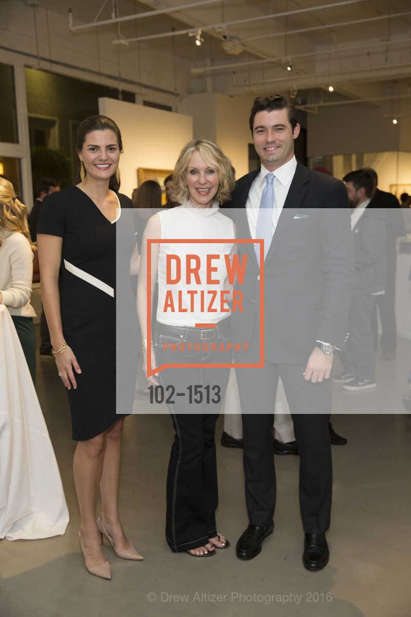 Maia Monell, Laura Hunt, Jon Atkinson, Sotheby's Impressionist & Modern Art and Contemporary Art SF Travex Reception, Gallery Wendi Norris, October 18th, 2016, Photo #102-1513 Maia Monell, Laura Hunt, Jon Atkinson, Photo #102-1513