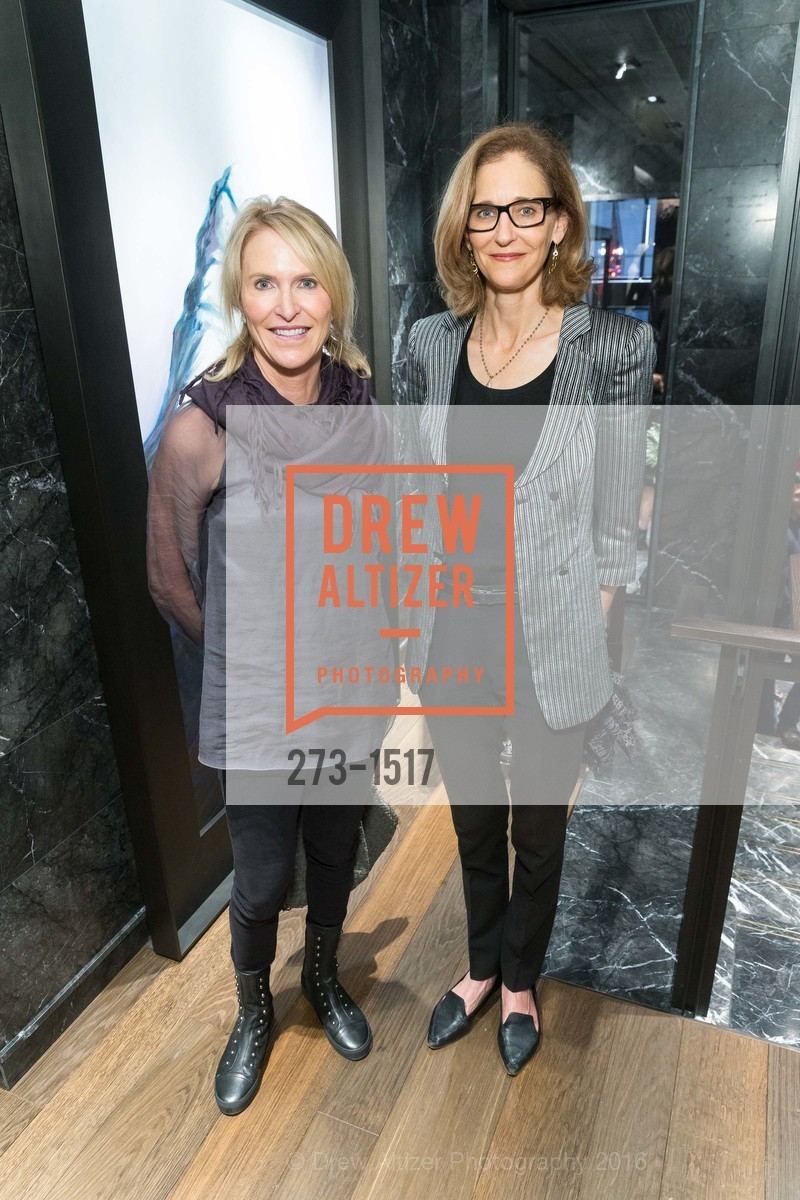 Quinn Schott, Jennifer Biederbeck, Grand Opening of the Moncler San Francisco Boutique, Moncler San Francisco Boutique. 212 Stockton St, October 20th, 2016, Photo #273-1517 Quinn Schott, Jennifer Biederbeck, Photo #273-1517