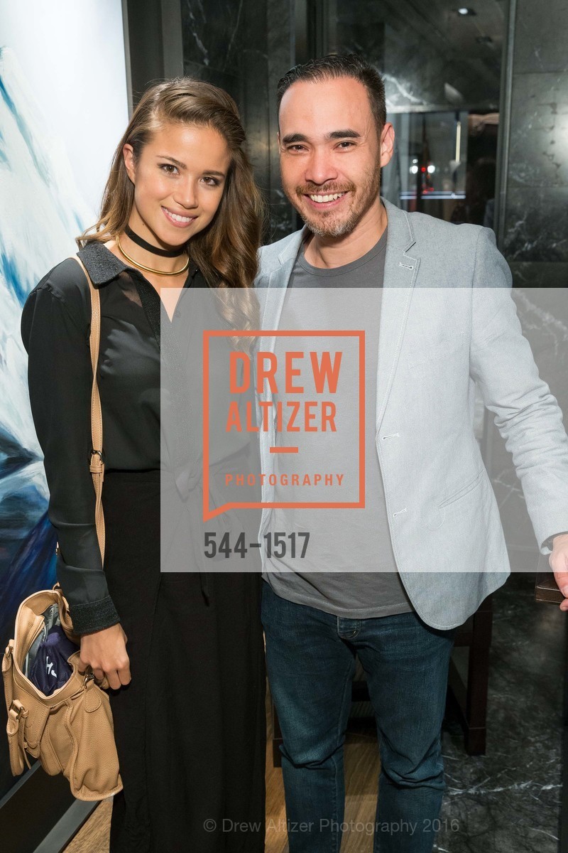 Jaimie Pepping, Patrick Grove, Grand Opening of the Moncler San Francisco Boutique, Moncler San Francisco Boutique. 212 Stockton St, October 20th, 2016, Photo #544-1517 Jaimie Pepping, Patrick Grove, Photo #544-1517