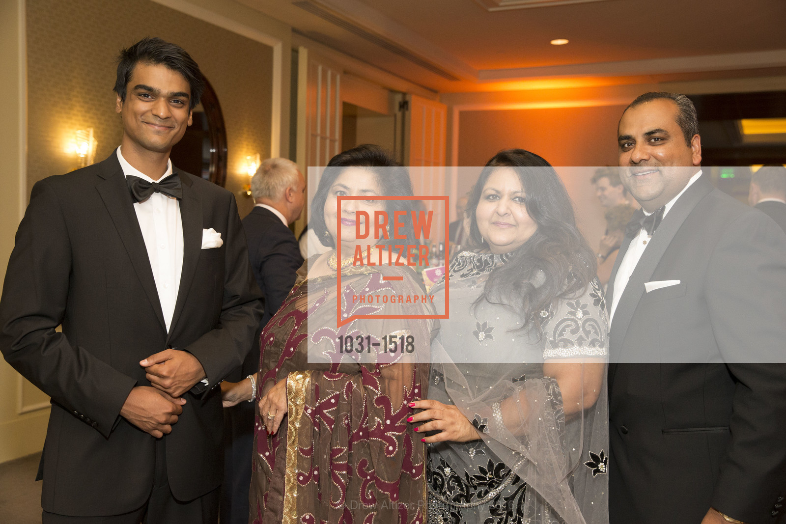 Ibrahemm Chaudry, Nisha Choudry, Shika Hamilton, Amir Choudry, ReSurge International Transformations Gala 2016, Four Seasons. 2525 Van Ness St, October 22nd, 2016, Photo #1031-1518 Ibrahemm Chaudry, Nisha Choudry, Shika Hamilton, Amir Choudry, Photo #1031-1518