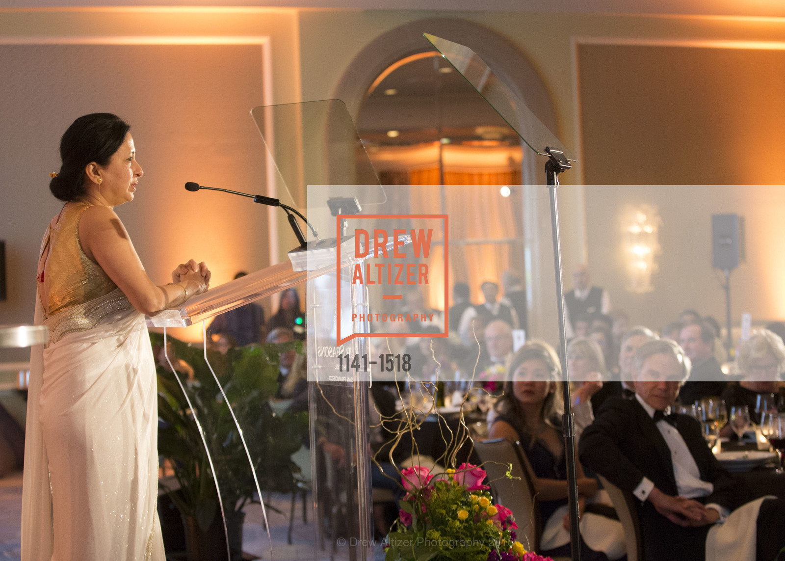 Sujata Mehta, ReSurge International Transformations Gala 2016, Four Seasons. 2525 Van Ness St, October 22nd, 2016, Photo #1141-1518 Sujata Mehta, Photo #1141-1518