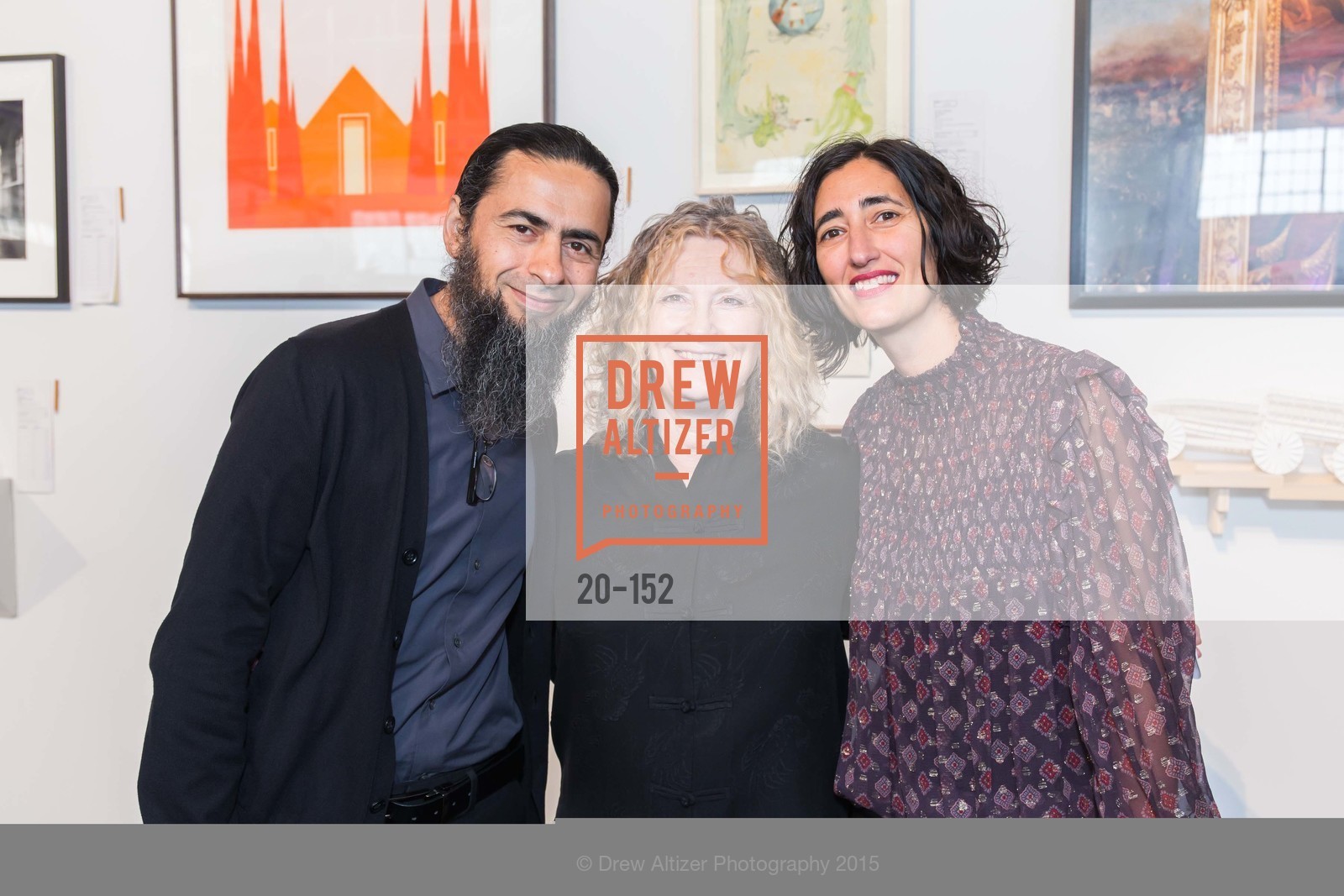 Hadi Tabatabai, Holly Blake, Homa Hanjani, Headlands Center for the Arts Benefit Auction, Fort Mason Festival, Pavilon, June 2nd, 2015,Drew Altizer, Drew Altizer Photography, full-service agency, private events, San Francisco photographer, photographer california