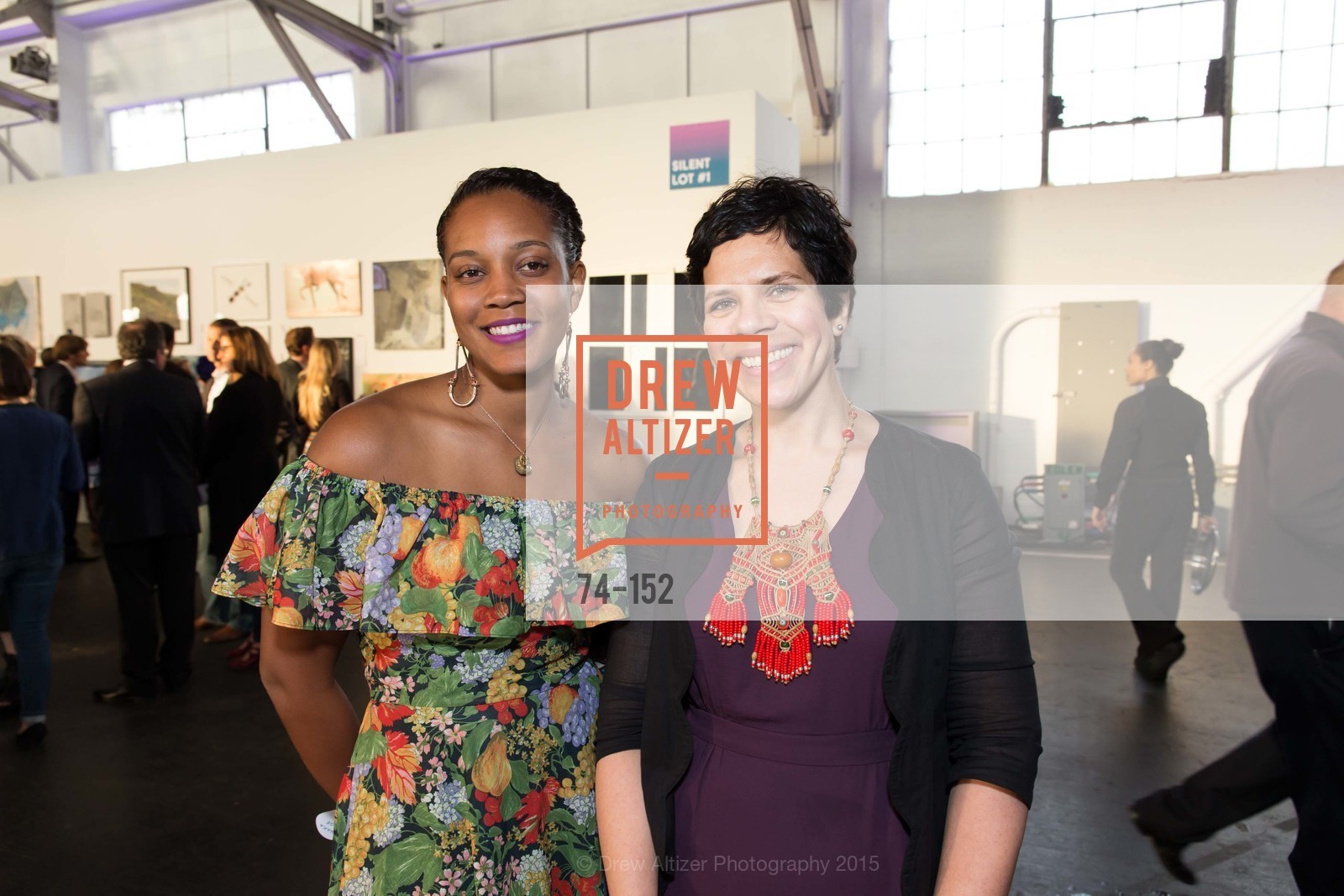 Chinaka Hodge, Amanda Ault, Gucci & Vogue Dinner, Fort Mason Festival, Pavilon. Fort Mason, Herbst Pavillion. 2 Marina Blvd, Bldg A, June 2nd, 2015, Photo #74-152 Chinaka Hodge, Amanda Ault, Photo #74-152