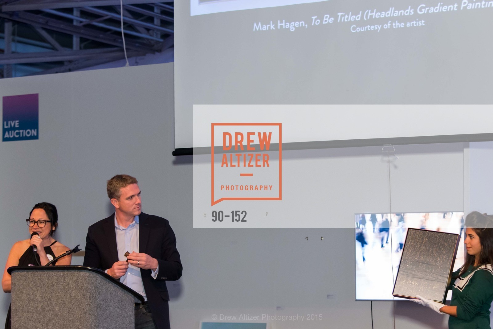 Sharon Maidenberg, James Hendy, Headlands Center for the Arts Benefit Auction, Fort Mason Festival, Pavilon, June 2nd, 2015