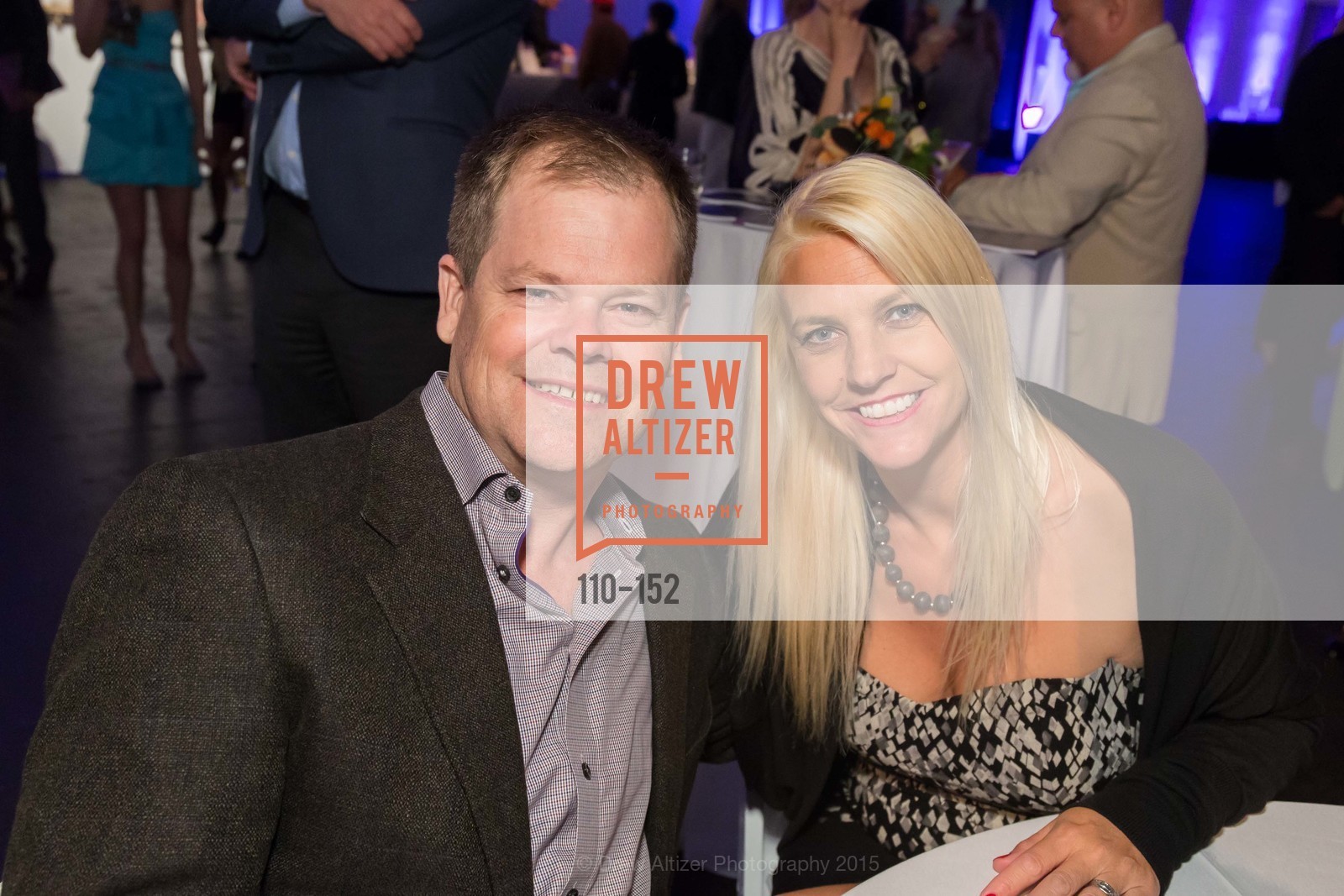 Sam Parker, Angela Hendy, Gucci & Vogue Dinner, Fort Mason Festival, Pavilon. Fort Mason, Herbst Pavillion. 2 Marina Blvd, Bldg A, June 2nd, 2015, Photo #110-152 Sam Parker, Angela Hendy, Photo #110-152