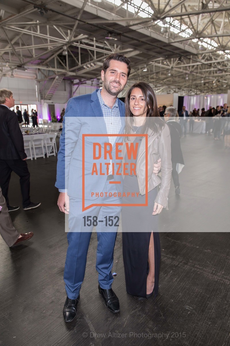 Paul Kitchen, Betsy Franson, Gucci & Vogue Dinner, Fort Mason Festival, Pavilon. Fort Mason, Herbst Pavillion. 2 Marina Blvd, Bldg A, June 2nd, 2015, Photo #158-152 Paul Kitchen, Betsy Franson, Photo #158-152