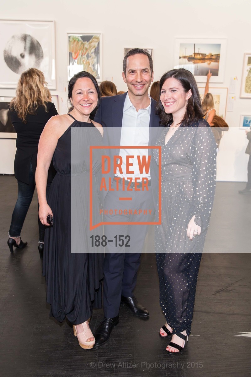 Sharon Maidenberg, Larry Matthews, Rimma Boshernitsan, Gucci & Vogue Dinner, Fort Mason Festival, Pavilon. Fort Mason, Herbst Pavillion. 2 Marina Blvd, Bldg A, June 2nd, 2015, Photo #188-152 Sharon Maidenberg, Larry Matthews, Rimma Boshernitsan, Photo #188-152