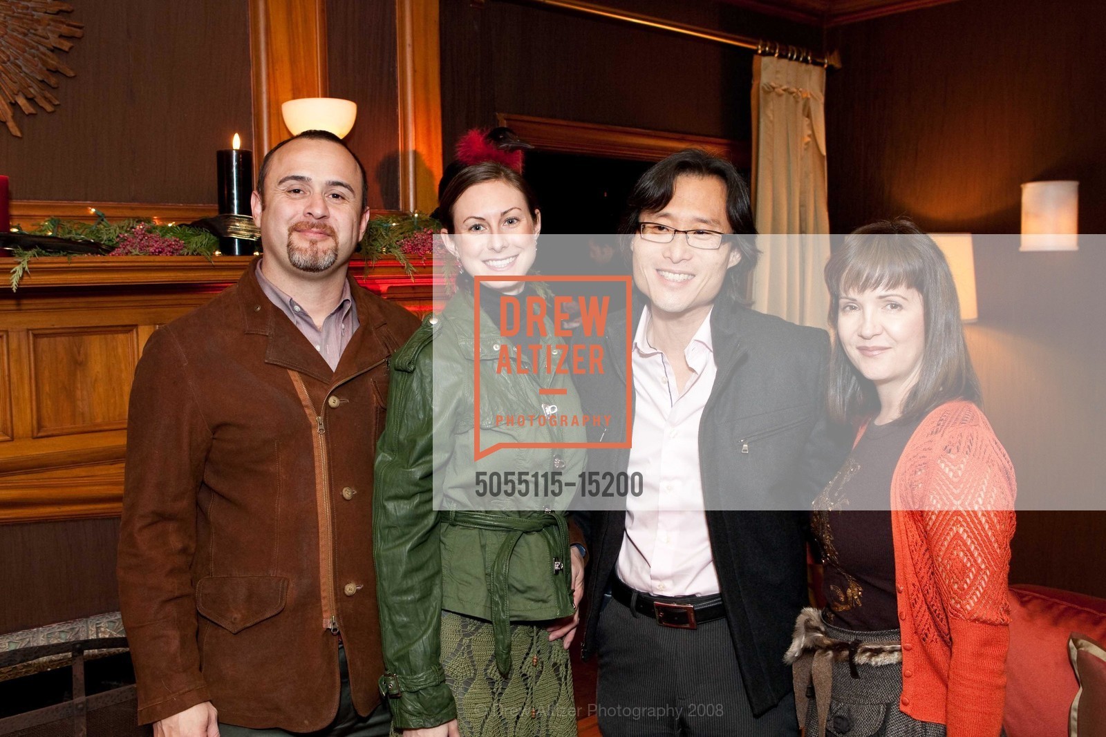 Rafael Corrales, Kenci Parton, Richard Ling, Claudia Juesel, Scott Harkonen Holiday Party, US, December 11th, 2008, Photo #5055115-15200 Rafael Corrales, Kenci Parton, Richard Ling, Claudia Juesel, Photo #5055115-15200