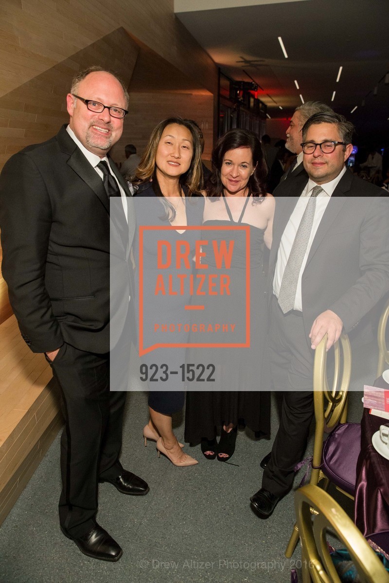 Jonathan Moscone, Amy Lee, Deborah Cullinan, Matthew Goudeau, 2016 MoAD GALA, SF MOMA. 151 Third Street, October 22nd, 2016, Photo #923-1522 Jonathan Moscone, Amy Lee, Deborah Cullinan, Matthew Goudeau, Photo #923-1522