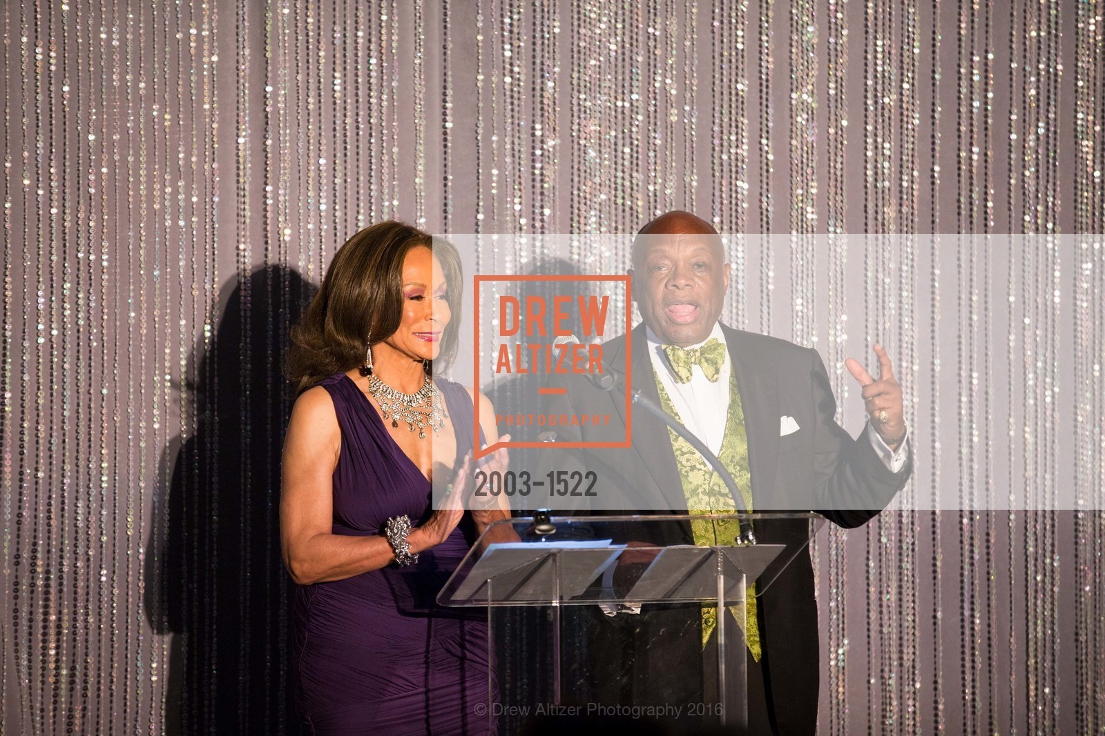 Freda Payne, Willie Brown, 2016 MoAD GALA, SF MOMA. 151 Third Street, October 22nd, 2016, Photo #2003-1522 Freda Payne, Willie Brown, Photo #2003-1522