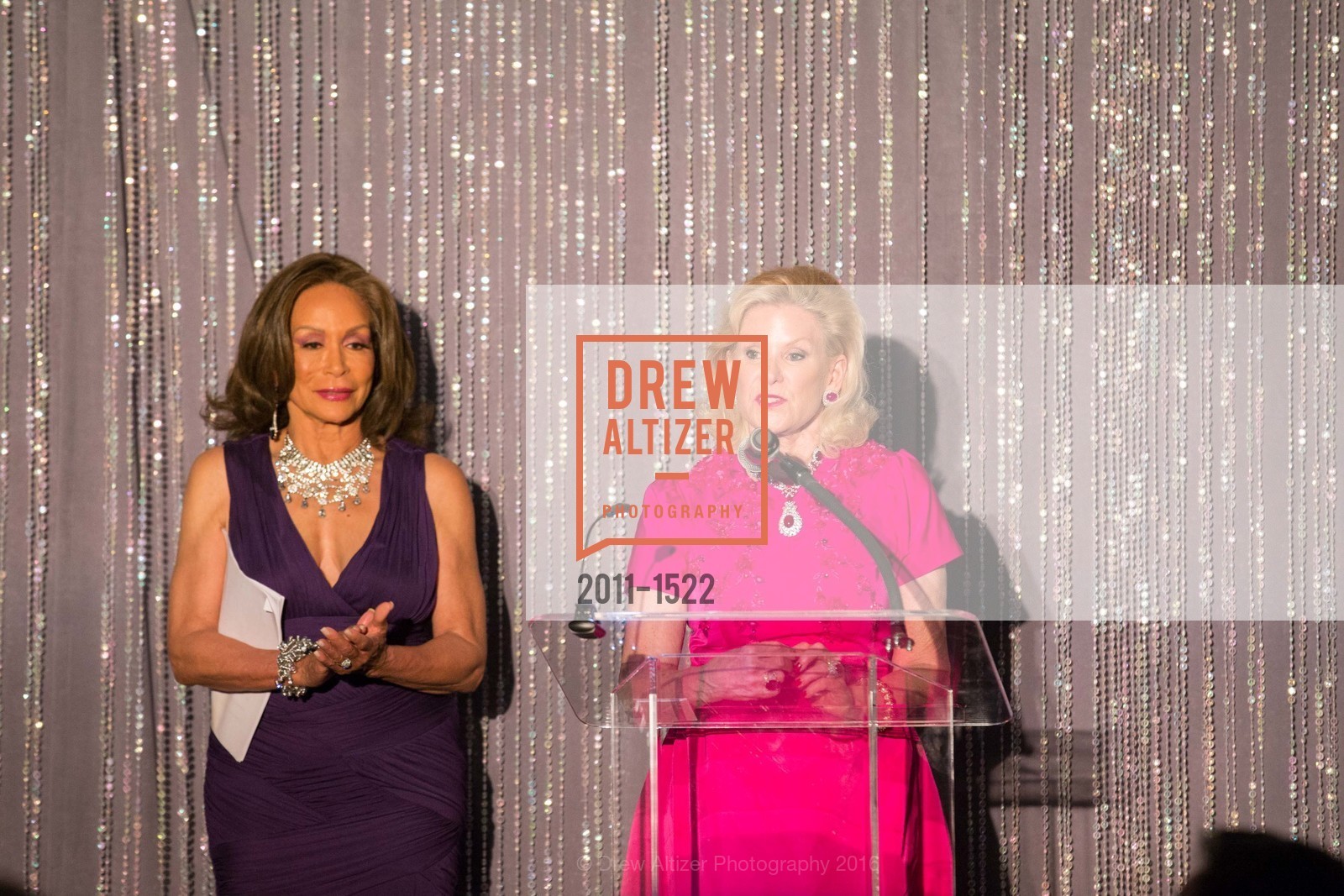 Freda Payne, Dede Wilsey, 2016 MoAD GALA, SF MOMA. 151 Third Street, October 22nd, 2016, Photo #2011-1522 Freda Payne, Dede Wilsey, Photo #2011-1522