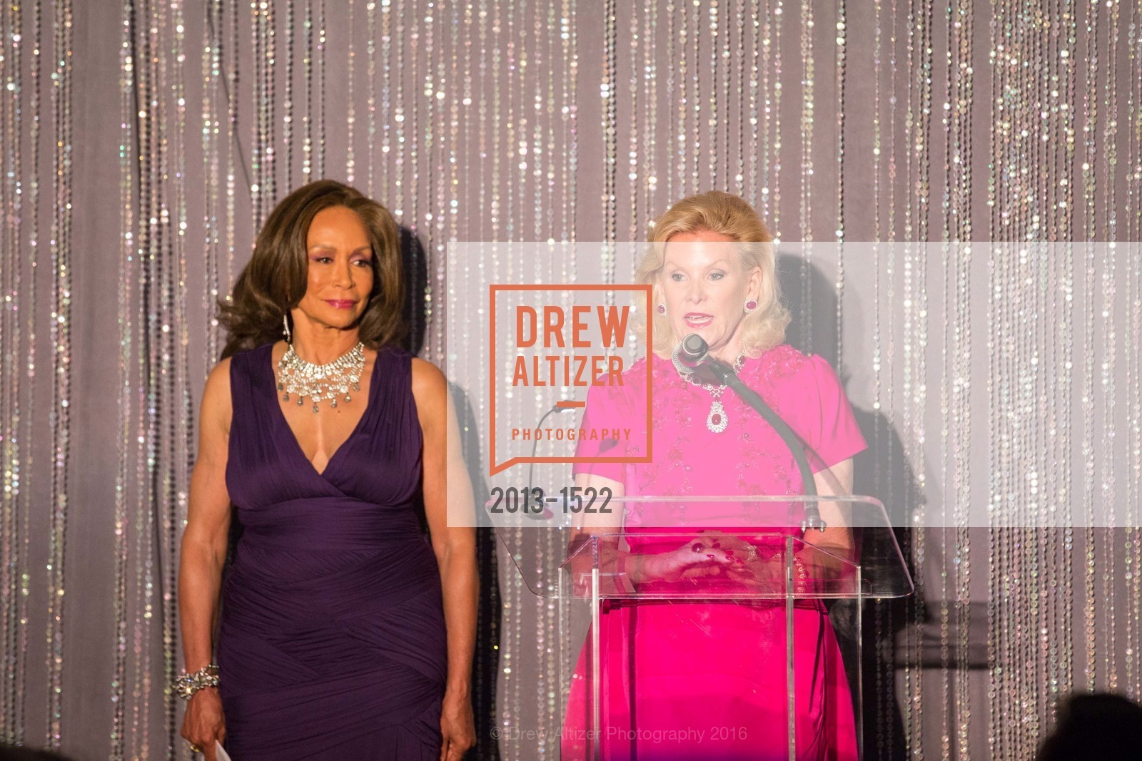 Freda Payne, Dede Wilsey, 2016 MoAD GALA, SF MOMA. 151 Third Street, October 22nd, 2016, Photo #2013-1522 Freda Payne, Dede Wilsey, Photo #2013-1522
