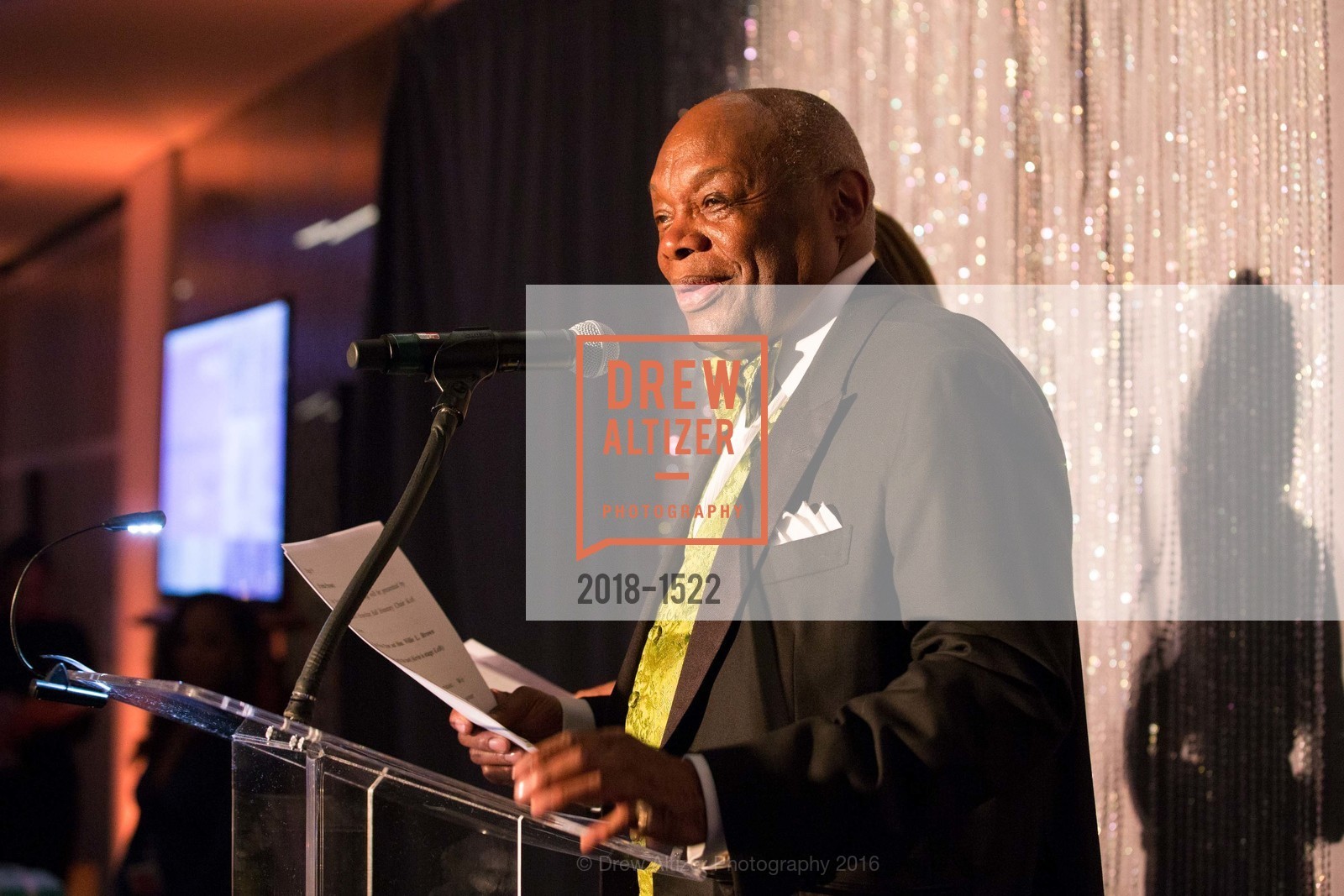 Willie Brown, 2016 MoAD GALA, SF MOMA. 151 Third Street, October 22nd, 2016, Photo #2018-1522 Willie Brown, Photo #2018-1522