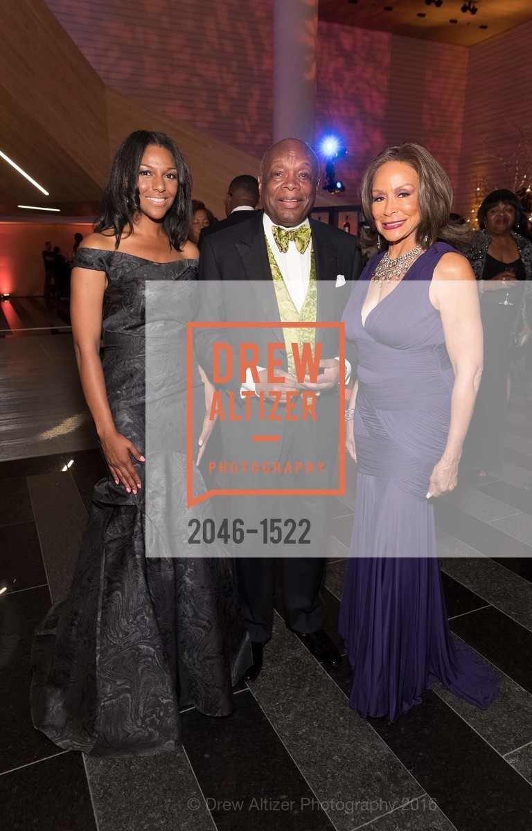 June Williams, Willie Brown, Freda Payne, 2016 MoAD GALA, SF MOMA. 151 Third Street, October 22nd, 2016, Photo #2046-1522 June Williams, Willie Brown, Freda Payne, Photo #2046-1522