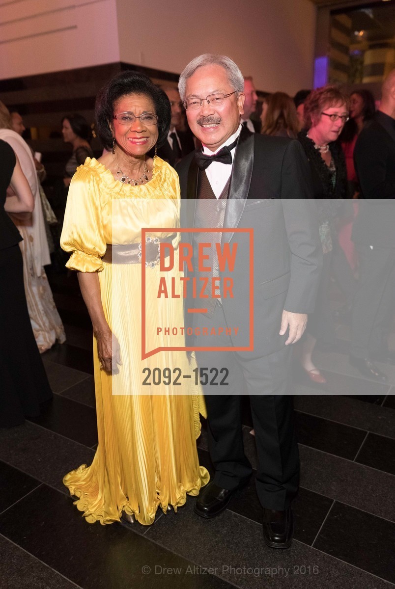 Belva Davis, Ed Lee, 2016 MoAD GALA, SF MOMA. 151 Third Street, December 12th, 2017, Photo #2092-1522 Belva Davis, Ed Lee, Photo #2092-1522
