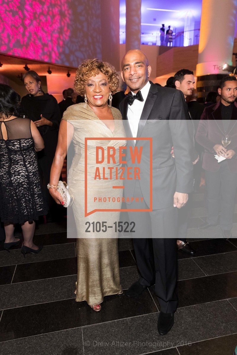 Brenda Wright, Steve Bowdry, 2016 MoAD GALA, SF MOMA. 151 Third Street, October 22nd, 2016, Photo #2105-1522 Brenda Wright, Steve Bowdry, Photo #2105-1522