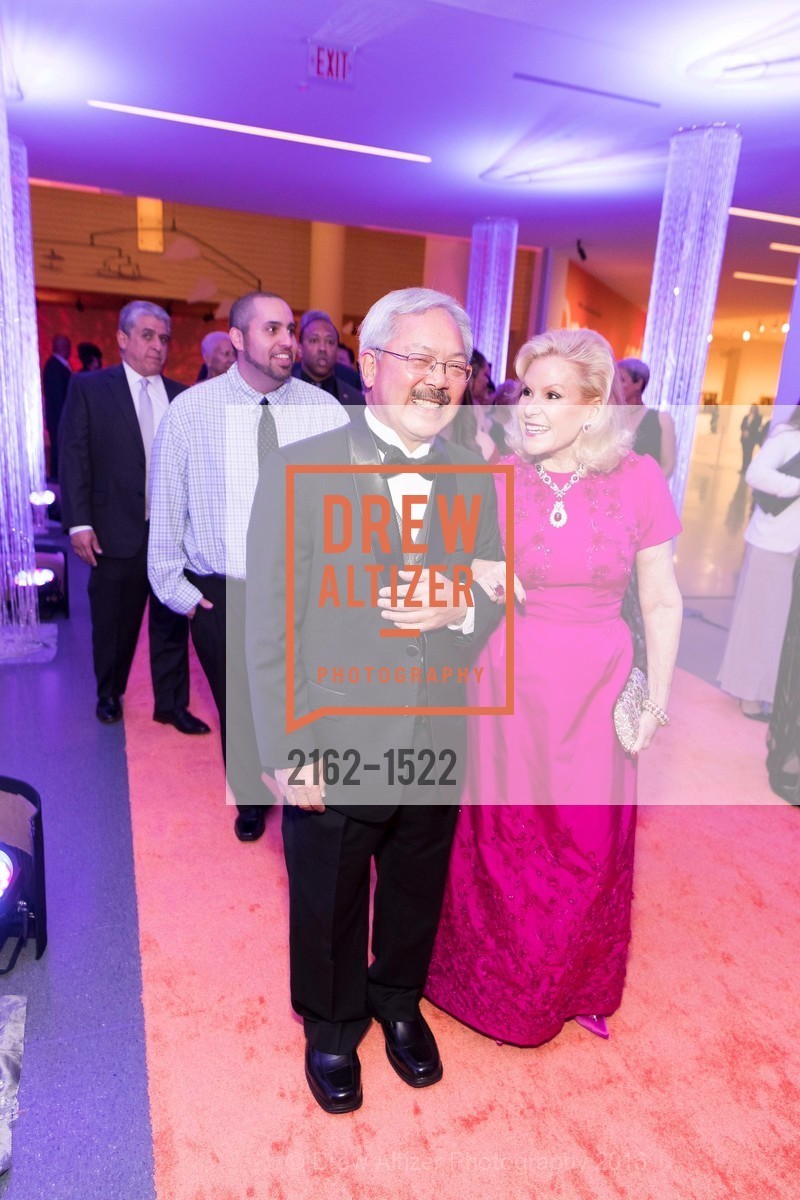 Ed Lee, Dede Wilsey, 2016 MoAD GALA, SF MOMA. 151 Third Street, December 12th, 2017, Photo #2162-1522 Ed Lee, Dede Wilsey, Photo #2162-1522