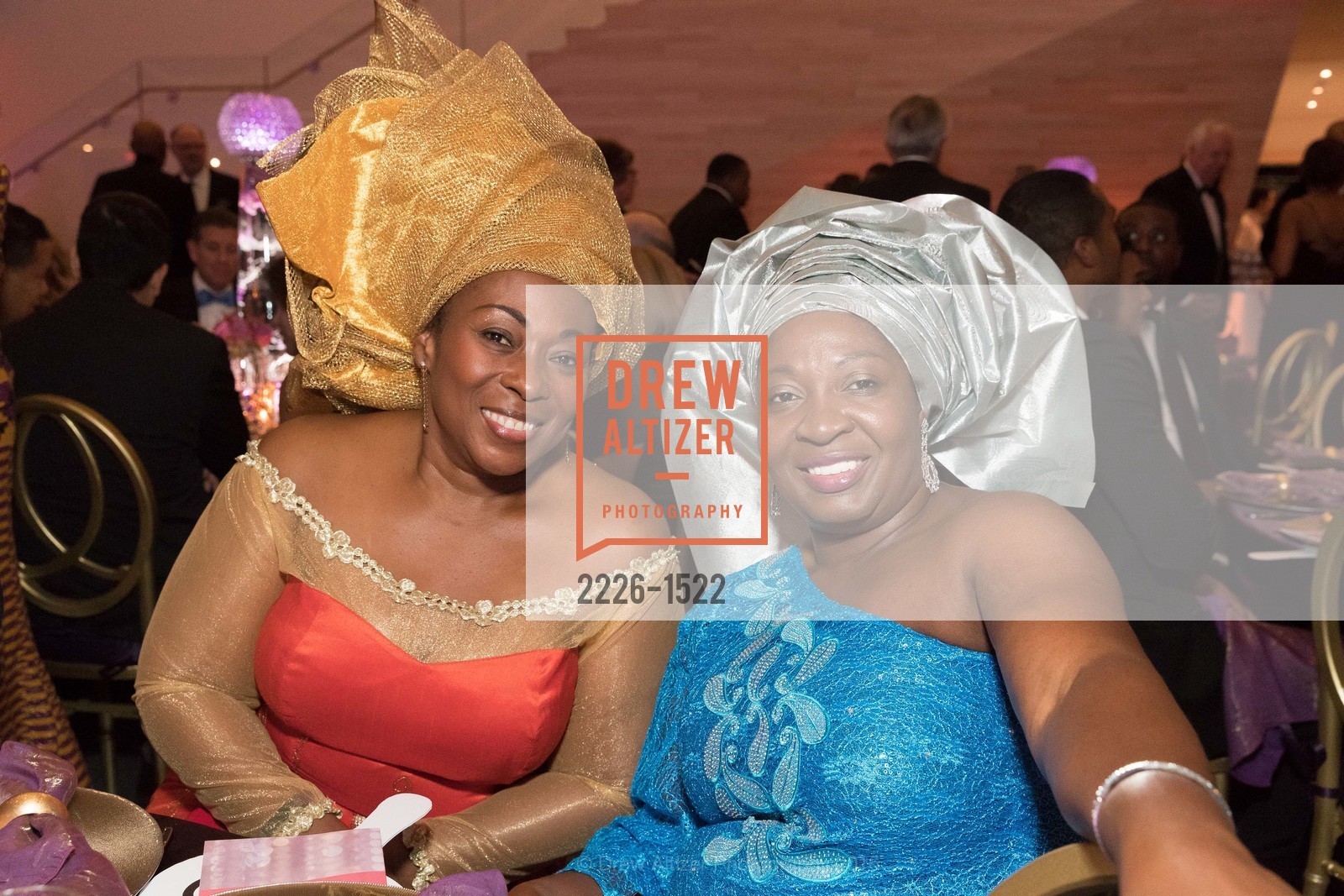 Vivian Rahwanji, Catherine Budu, 2016 MoAD GALA, SF MOMA. 151 Third Street, October 22nd, 2016, Photo #2226-1522 Vivian Rahwanji, Catherine Budu, Photo #2226-1522