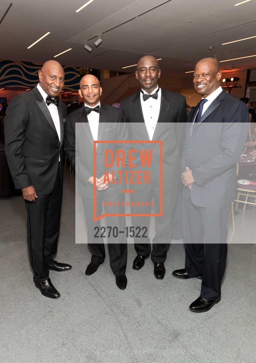Mark Page, Steve Bowdry, Keith Duncan, Carl Washington, 2016 MoAD GALA, SF MOMA. 151 Third Street, October 22nd, 2016, Photo #2270-1522 Mark Page, Steve Bowdry, Keith Duncan, Carl Washington, Photo #2270-1522