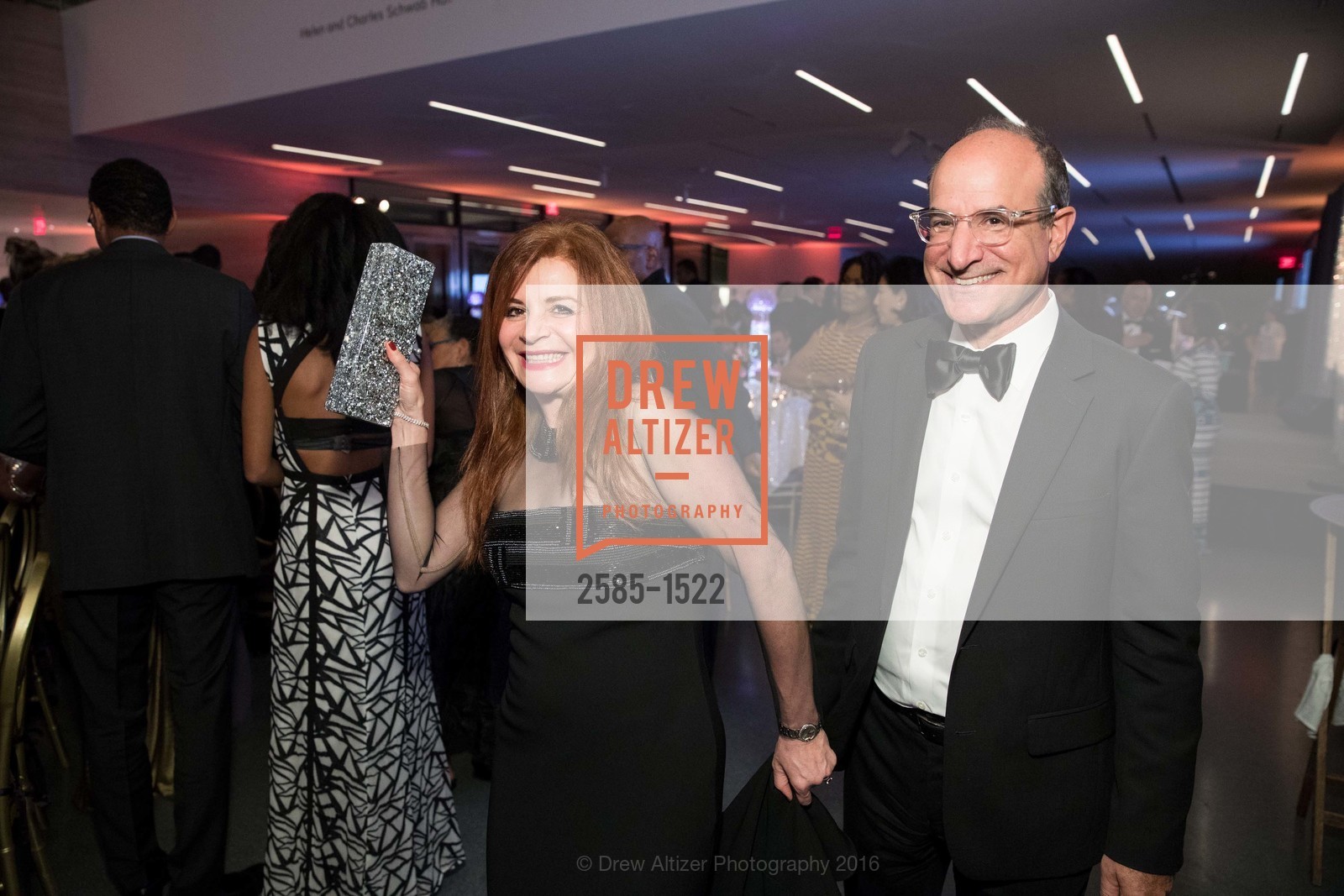 Farah Makras, Victor Makras, 2016 MoAD GALA, SF MOMA. 151 Third Street, October 22nd, 2016, Photo #2585-1522 Farah Makras, Victor Makras, Photo #2585-1522