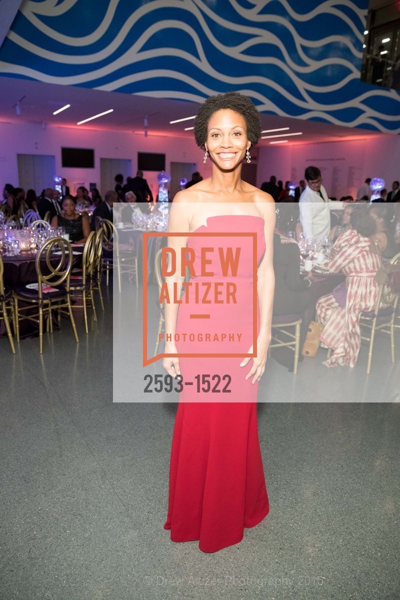 Nkia Richardson, 2016 MoAD GALA, SF MOMA. 151 Third Street, October 22nd, 2016, Photo #2593-1522 Nkia Richardson, Photo #2593-1522
