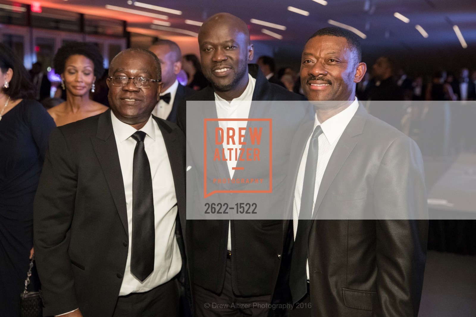 David Adjaye, Kofi Bonner, 2016 MoAD GALA, SF MOMA. 151 Third Street, October 22nd, 2016, Photo #2622-1522 David Adjaye, Kofi Bonner, Photo #2622-1522