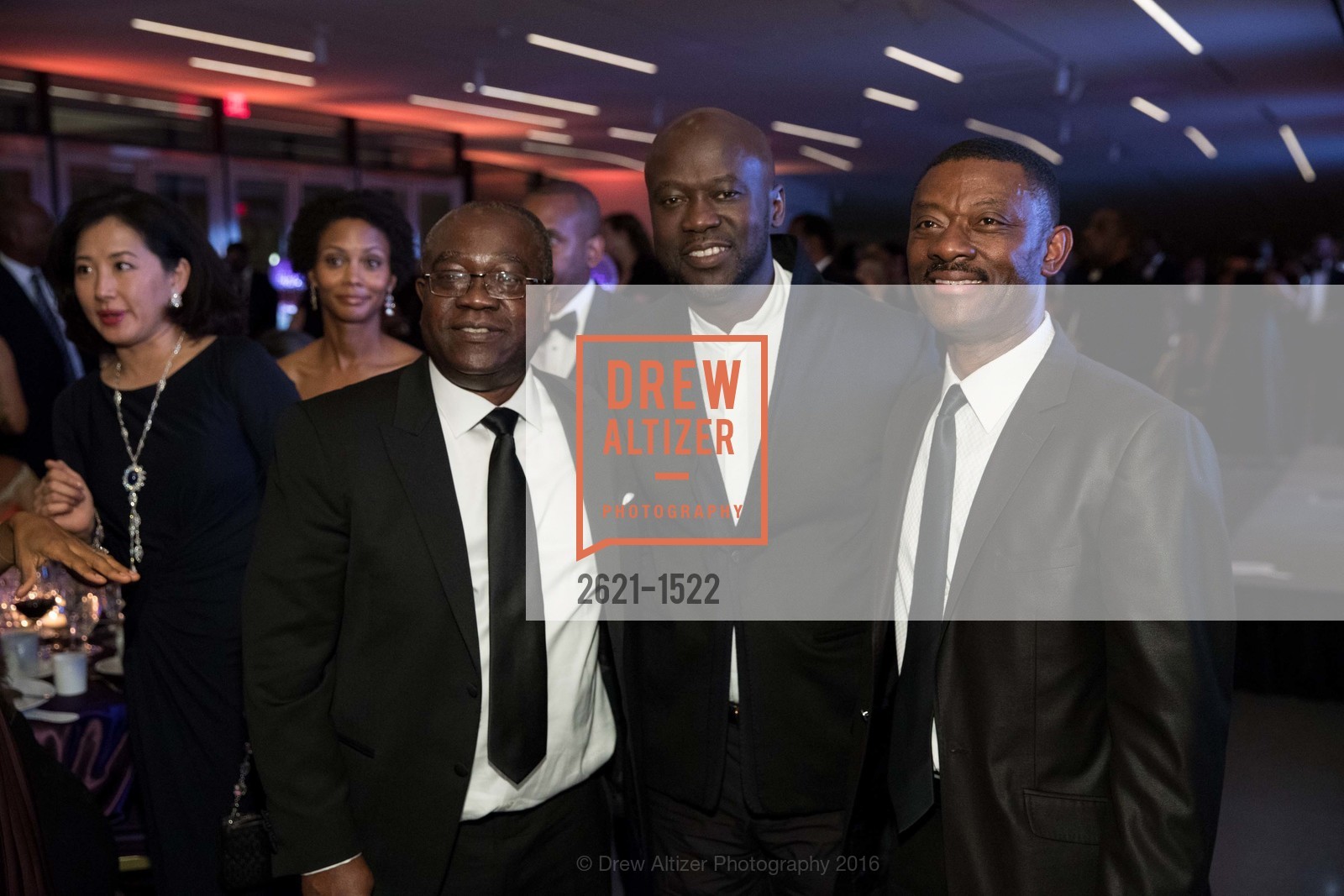 David Adjaye, Kofi Bonner, 2016 MoAD GALA, SF MOMA. 151 Third Street, October 22nd, 2016, Photo #2621-1522 David Adjaye, Kofi Bonner, Photo #2621-1522