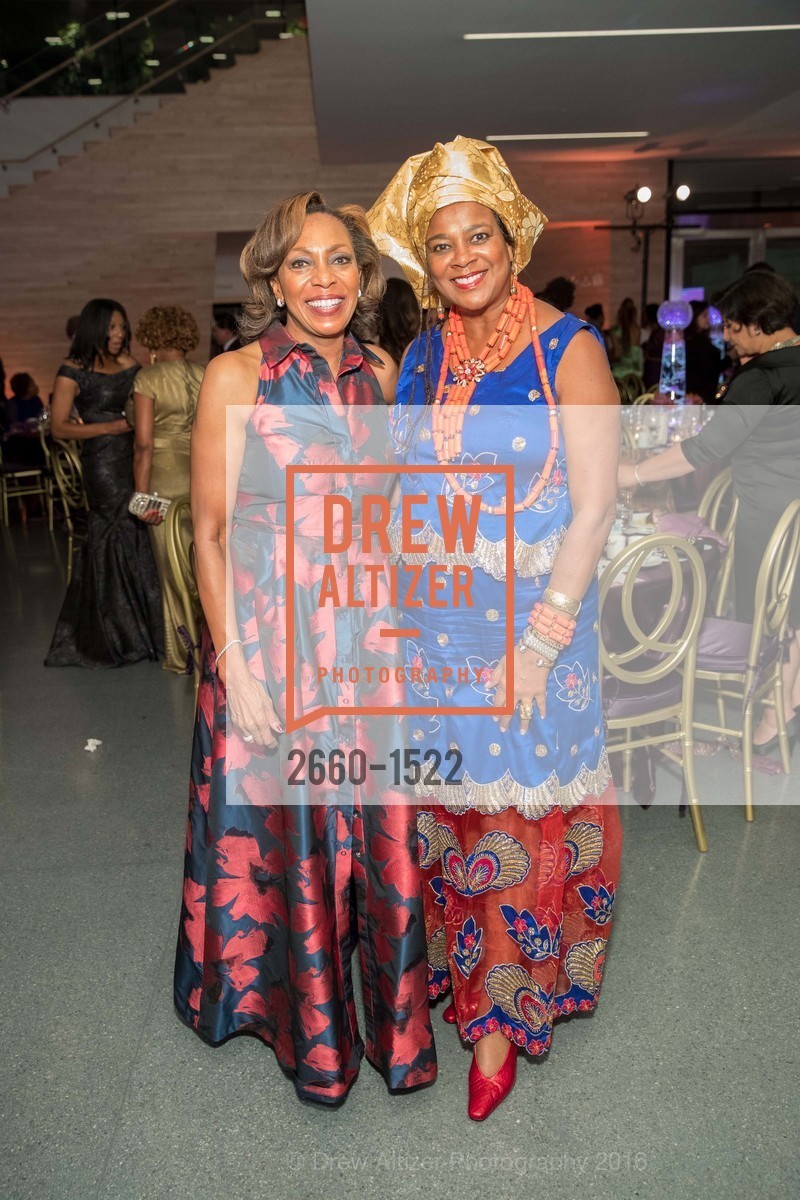 Dr. Debra Caywood-Rukas, Colette Holt, Vicki Hughes, 2016 MoAD GALA, SF MOMA. 151 Third Street, October 22nd, 2016, Photo #2660-1522 Dr. Debra Caywood-Rukas, Colette Holt, Vicki Hughes, Photo #2660-1522
