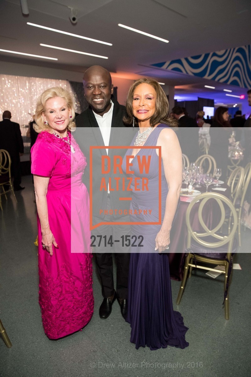 Dede Wilsey, David Adjaye, Freda Payne, Photo #2714-1522
