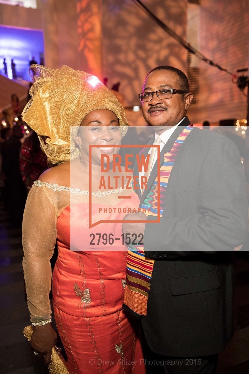 Vivian Rahwanji, Ray Rahwanji, 2016 MoAD GALA, SF MOMA. 151 Third Street, October 22nd, 2016, Photo #2796-1522 Vivian Rahwanji, Ray Rahwanji, Photo #2796-1522