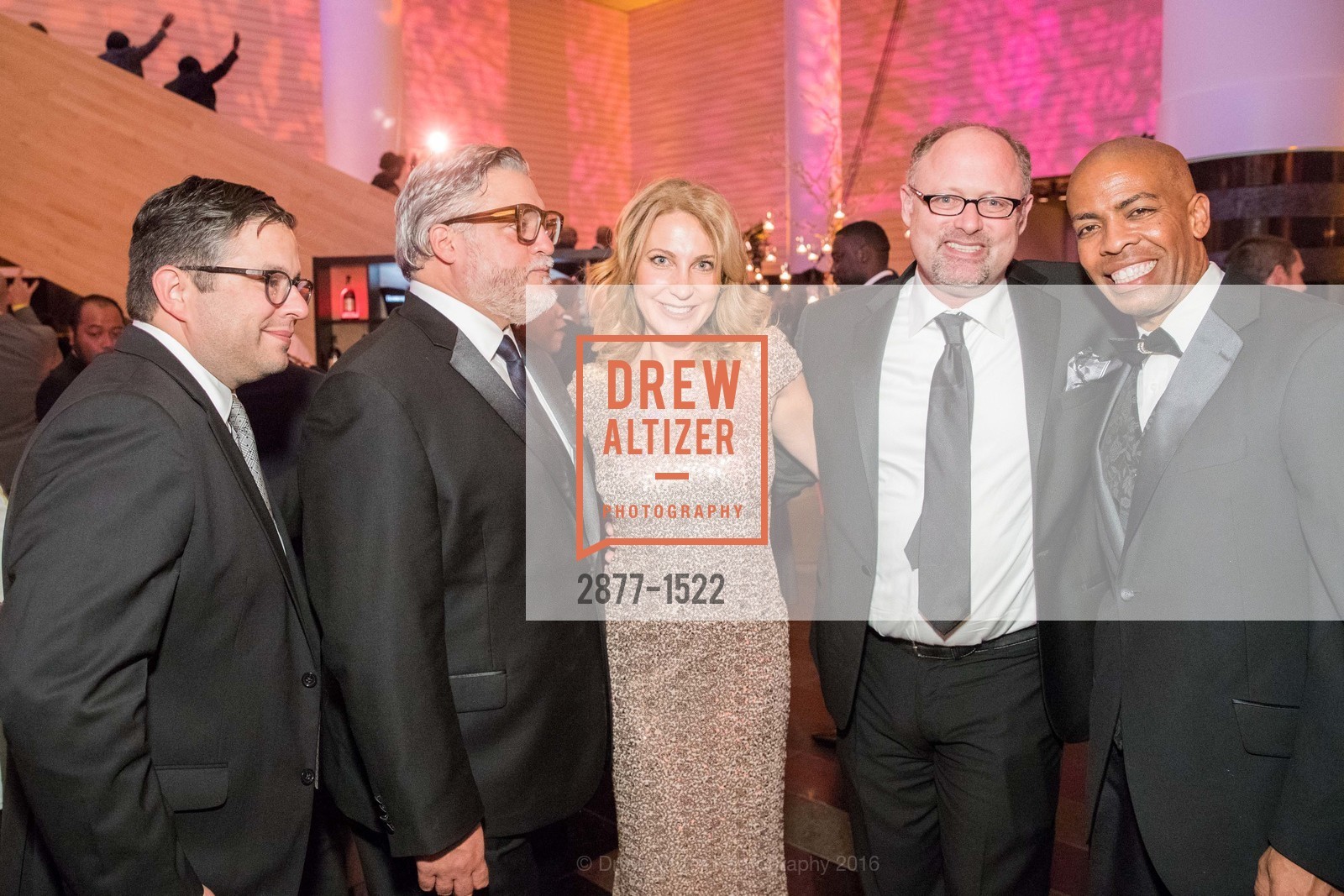 Matthew Goudeau, Darryl Carbonaro, Caryn Johnston, Jonathan Moscone, Paul Henderson, 2016 MoAD GALA, SF MOMA. 151 Third Street, October 22nd, 2016, Photo #2877-1522 Matthew Goudeau, Darryl Carbonaro, Caryn Johnston, Jonathan Moscone, Paul Henderson, Photo #2877-1522