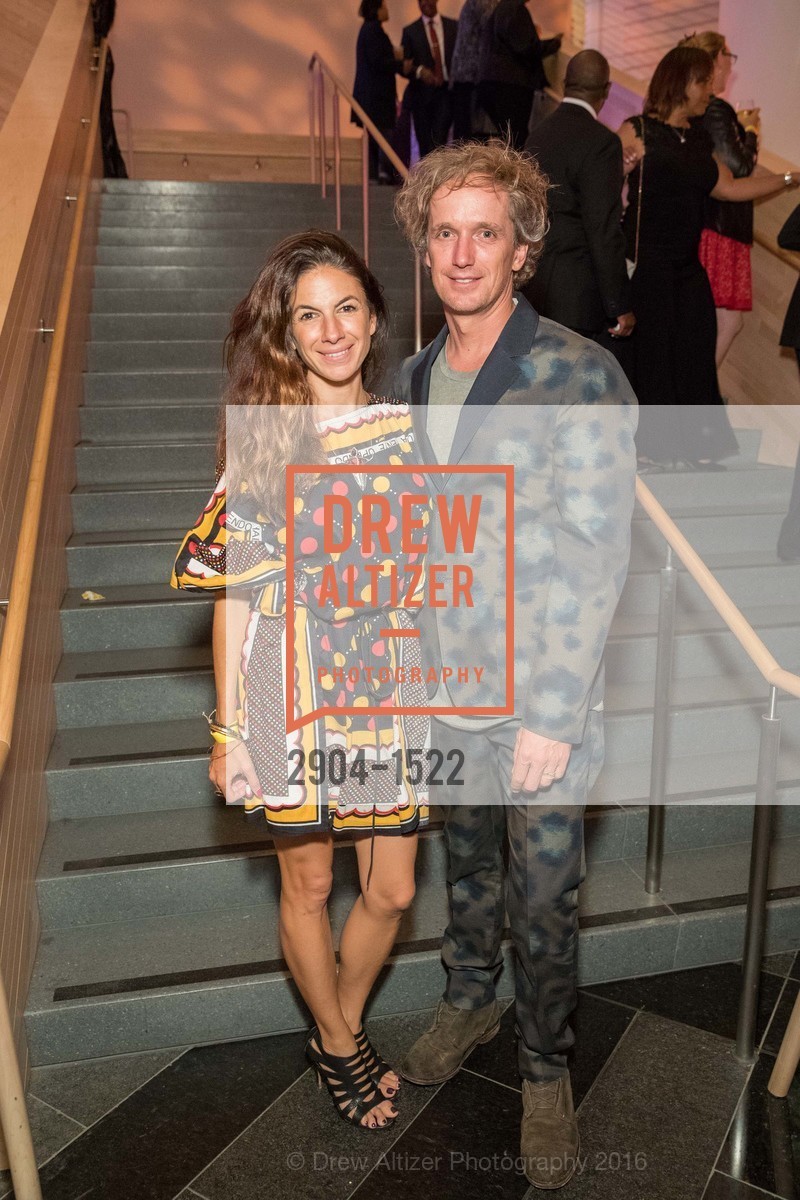 Sabrina Buell, Yves Behar, 2016 MoAD GALA, SF MOMA. 151 Third Street, October 22nd, 2016, Photo #2904-1522 Sabrina Buell, Yves Behar, Photo #2904-1522