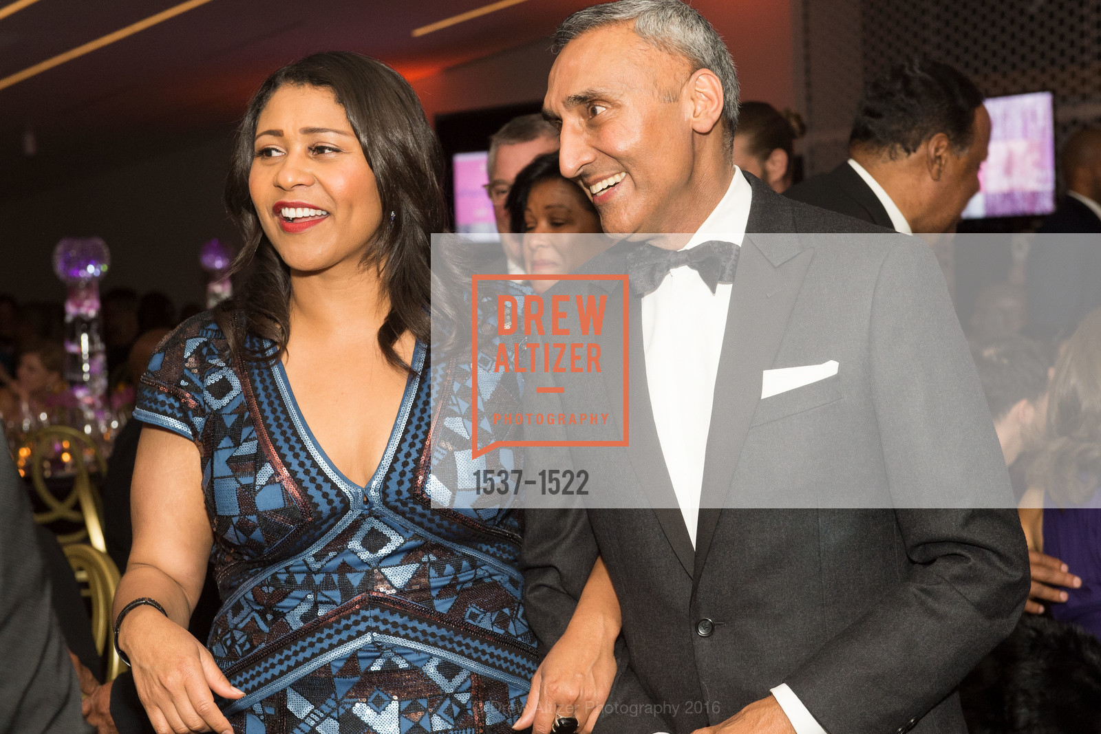 London Breed, Inder Dhillon, 2016 MoAD GALA, SF MOMA. 151 Third Street, October 22nd, 2016, Photo #1537-1522 London Breed, Inder Dhillon, Photo #1537-1522