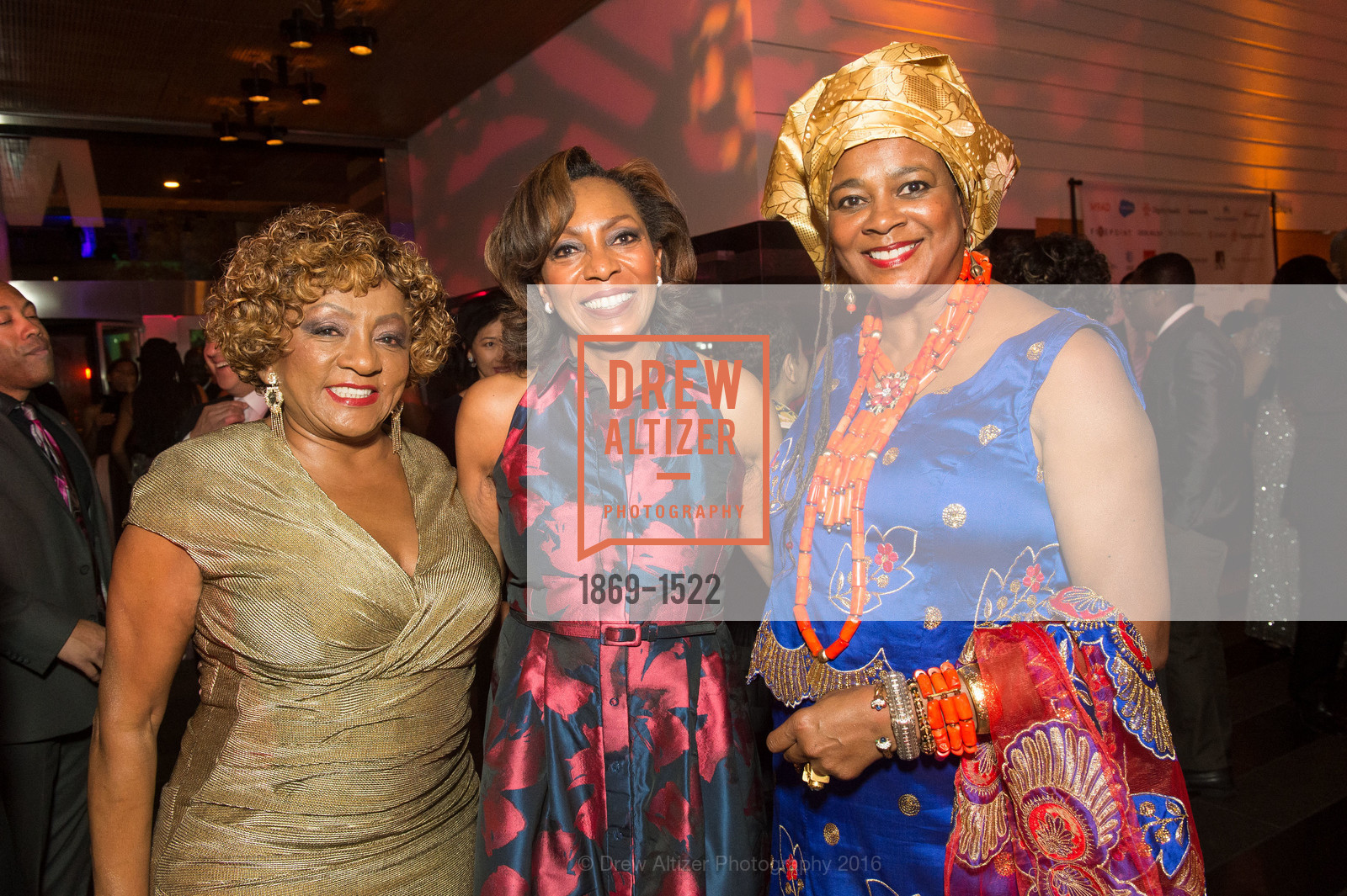 Brenda Wright, Dr. Debra Caywood-Rukas, Vicki Hughes, 2016 MoAD GALA, SF MOMA. 151 Third Street, October 22nd, 2016, Photo #1869-1522 Brenda Wright, Dr. Debra Caywood-Rukas, Vicki Hughes, Photo #1869-1522
