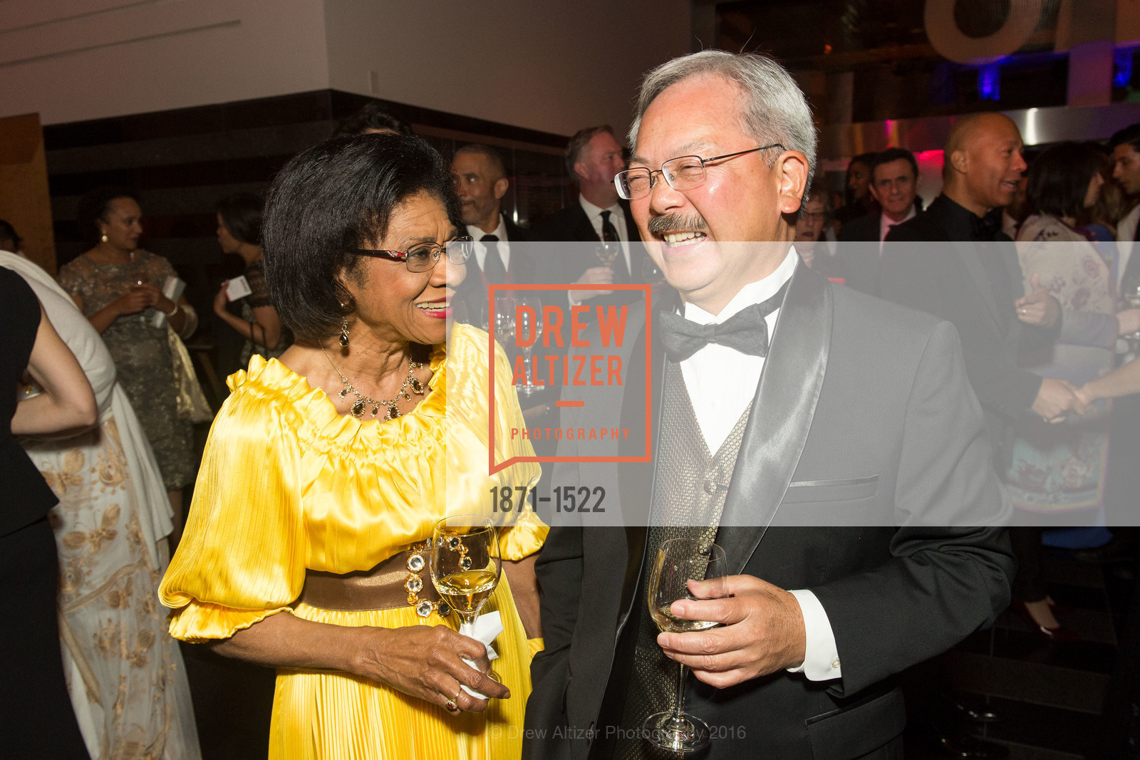 Belva Davis, Ed Lee, 2016 MoAD GALA, SF MOMA. 151 Third Street, December 12th, 2017, Photo #1871-1522 Belva Davis, Ed Lee, Photo #1871-1522