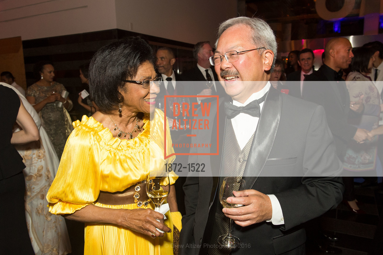 Belva Davis, Ed Lee, 2016 MoAD GALA, SF MOMA. 151 Third Street, December 12th, 2017, Photo #1872-1522 Belva Davis, Ed Lee, Photo #1872-1522