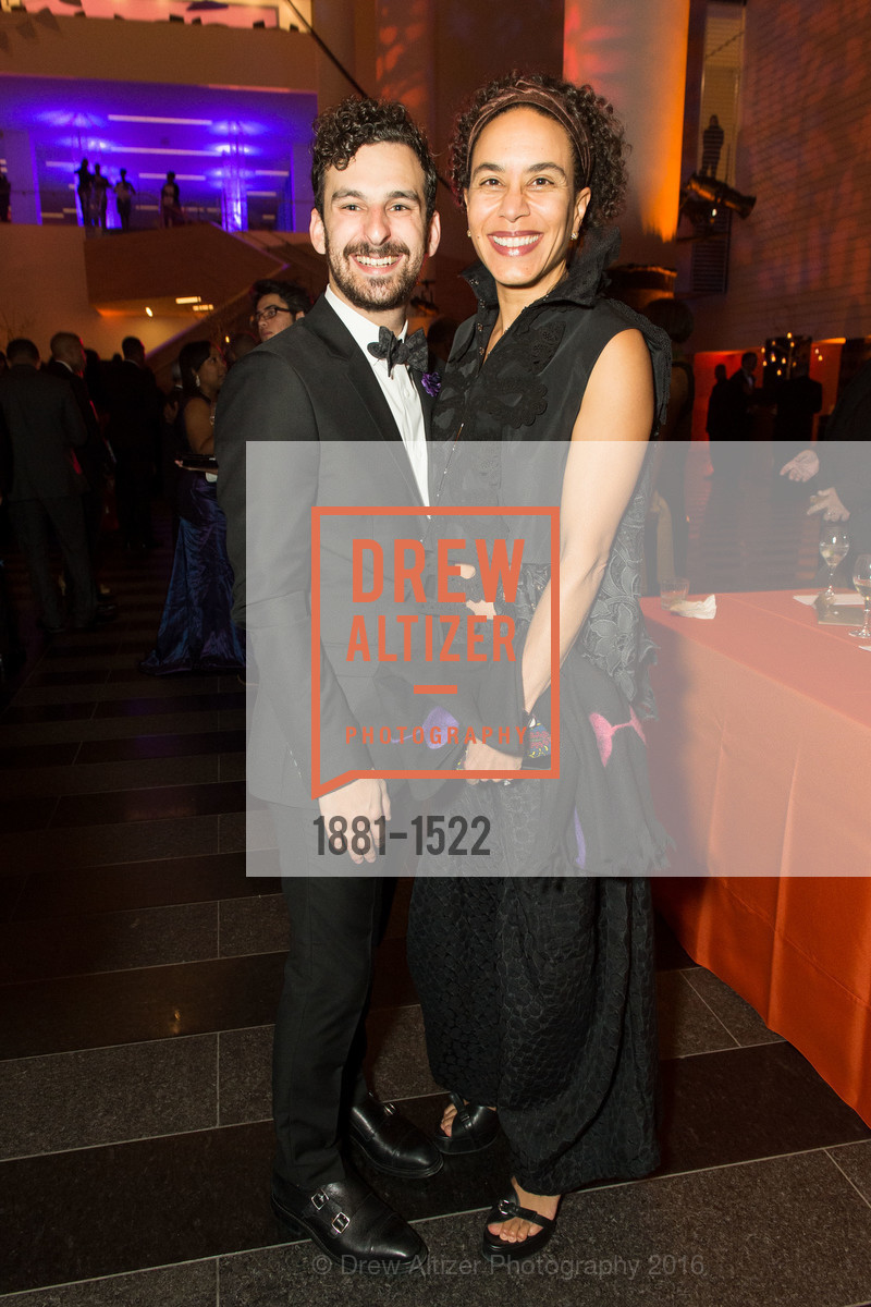 Josh Ellman, Sarah Manyika, 2016 MoAD GALA, SF MOMA. 151 Third Street, October 22nd, 2016, Photo #1881-1522 Josh Ellman, Sarah Manyika, Photo #1881-1522