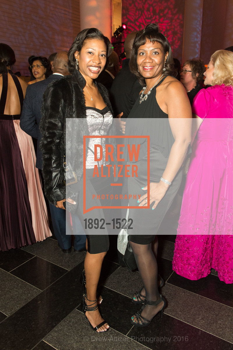 Therese Bellavain, Rhonda Ware, 2016 MoAD GALA, SF MOMA. 151 Third Street, October 22nd, 2016, Photo #1892-1522 Therese Bellavain, Rhonda Ware, Photo #1892-1522