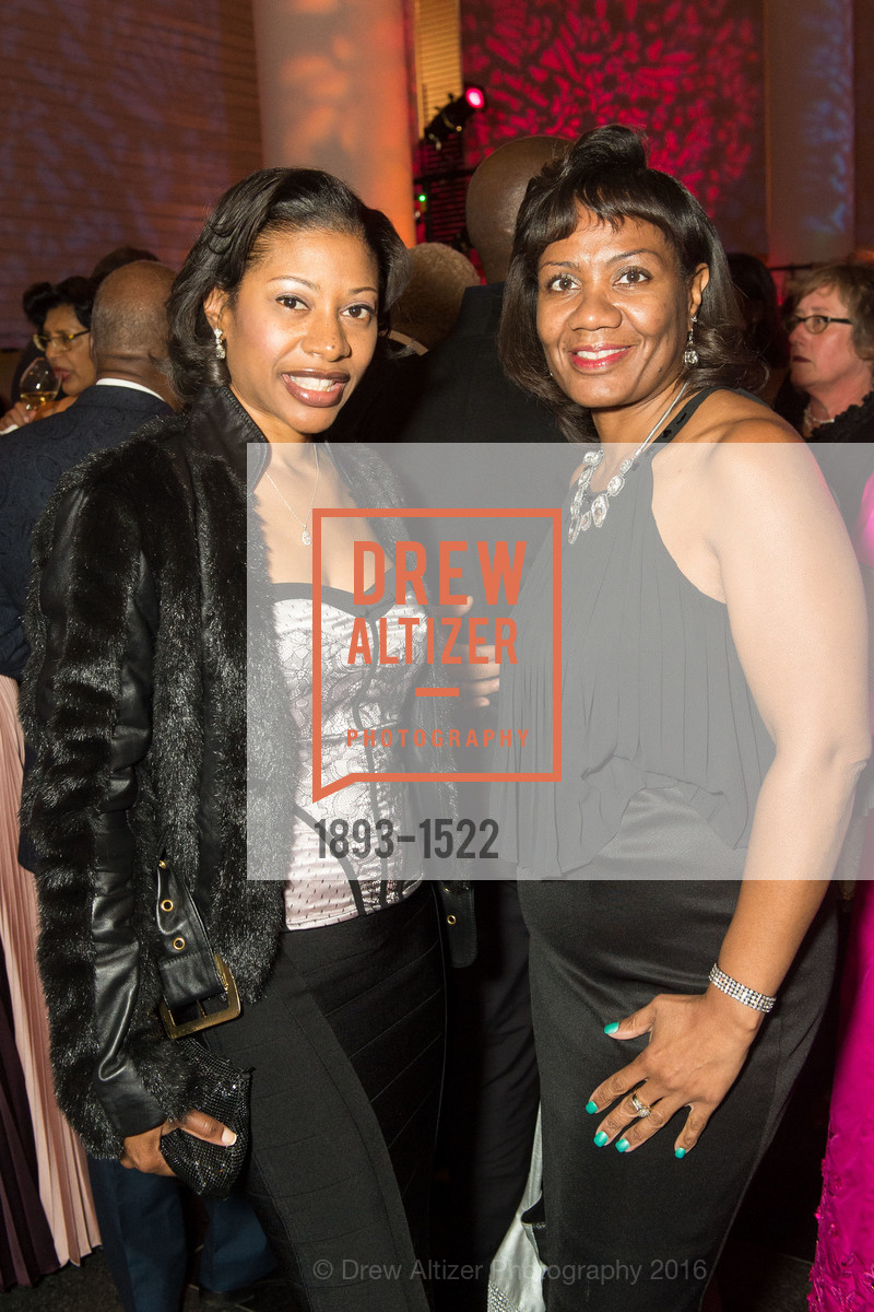 Therese Bellavain, Rhonda Ware, 2016 MoAD GALA, SF MOMA. 151 Third Street, October 22nd, 2016, Photo #1893-1522 Therese Bellavain, Rhonda Ware, Photo #1893-1522