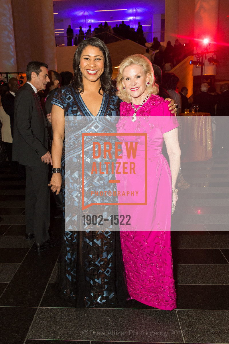 London Breed, Dede Wilsey, 2016 MoAD GALA, SF MOMA. 151 Third Street, October 22nd, 2016, Photo #1902-1522 London Breed, Dede Wilsey, Photo #1902-1522