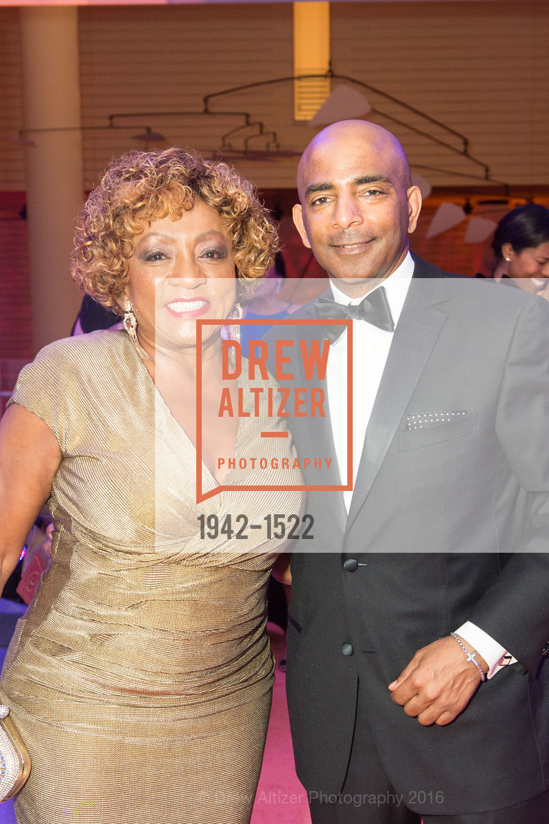 Brenda Wright, Steve Bowdry, 2016 MoAD GALA, SF MOMA. 151 Third Street, October 22nd, 2016, Photo #1942-1522 Brenda Wright, Steve Bowdry, Photo #1942-1522