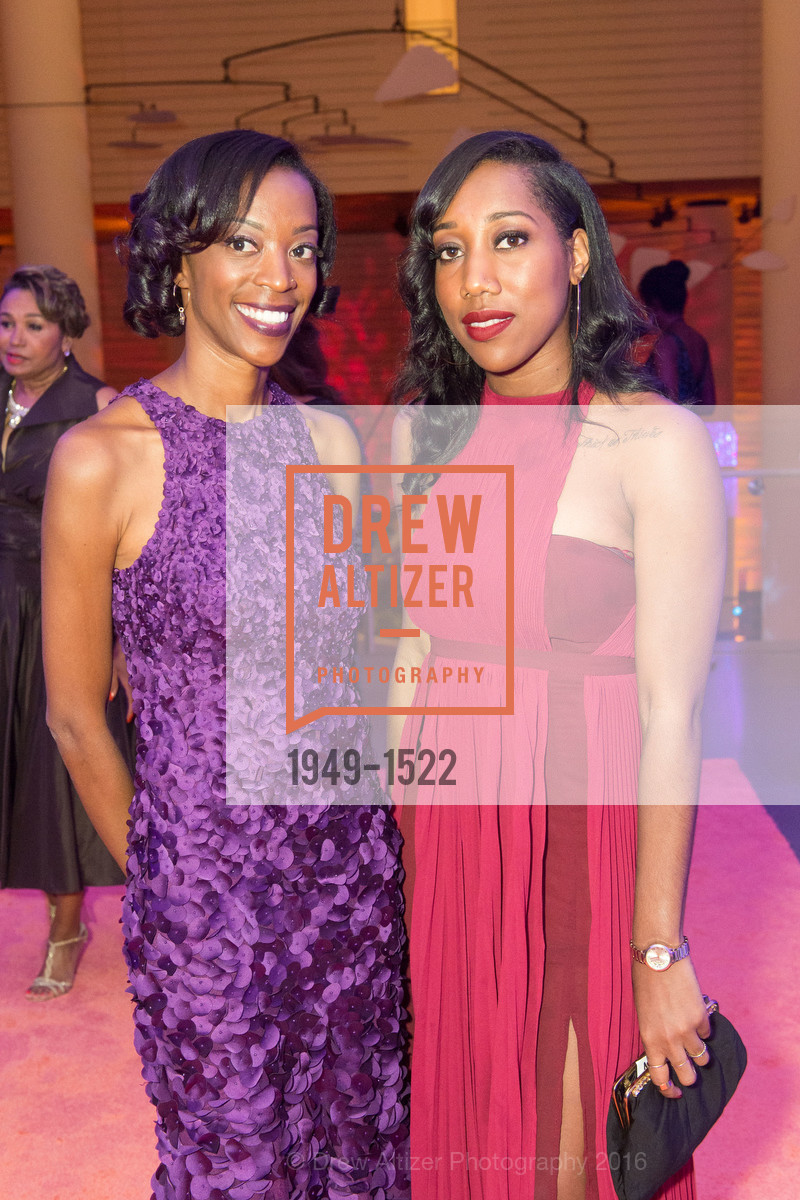 Nicki Lasley, Vatora Gadwin, 2016 MoAD GALA, SF MOMA. 151 Third Street, October 22nd, 2016, Photo #1949-1522 Nicki Lasley, Vatora Gadwin, Photo #1949-1522