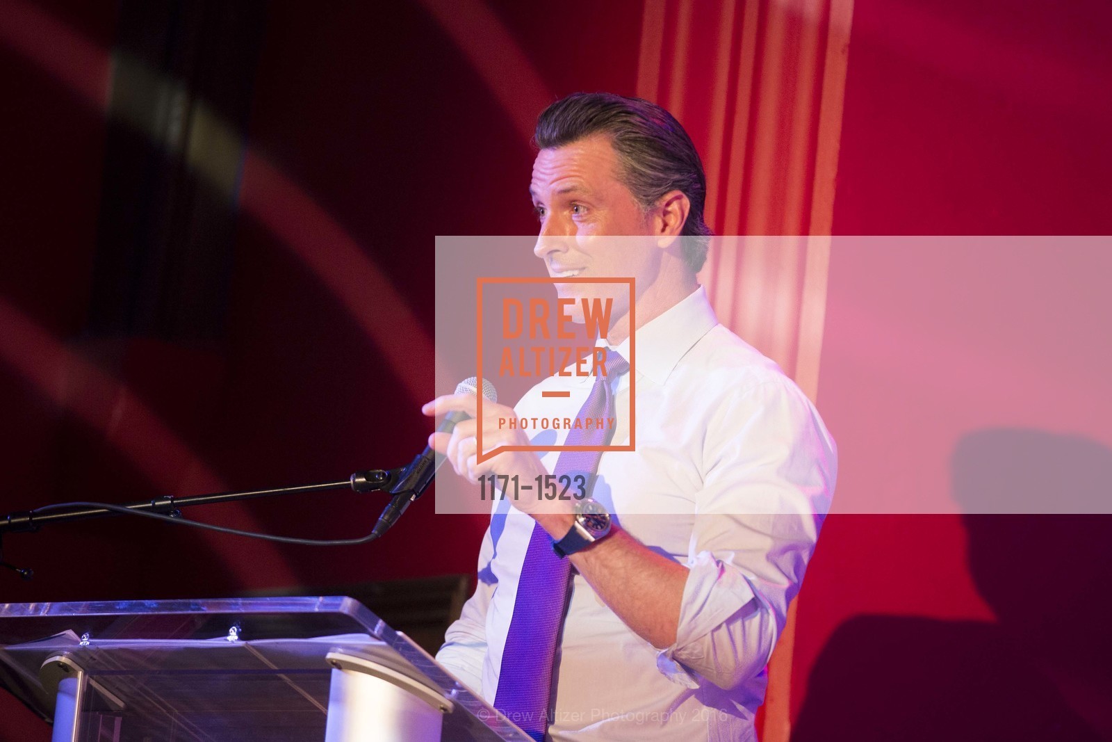 Gavin Newsom, The Representations Project's 5th Anniversary Benefit Celebration Dinner, The Chapel, October 25th, 2016, Photo #1171-1523 Gavin Newsom, Photo #1171-1523