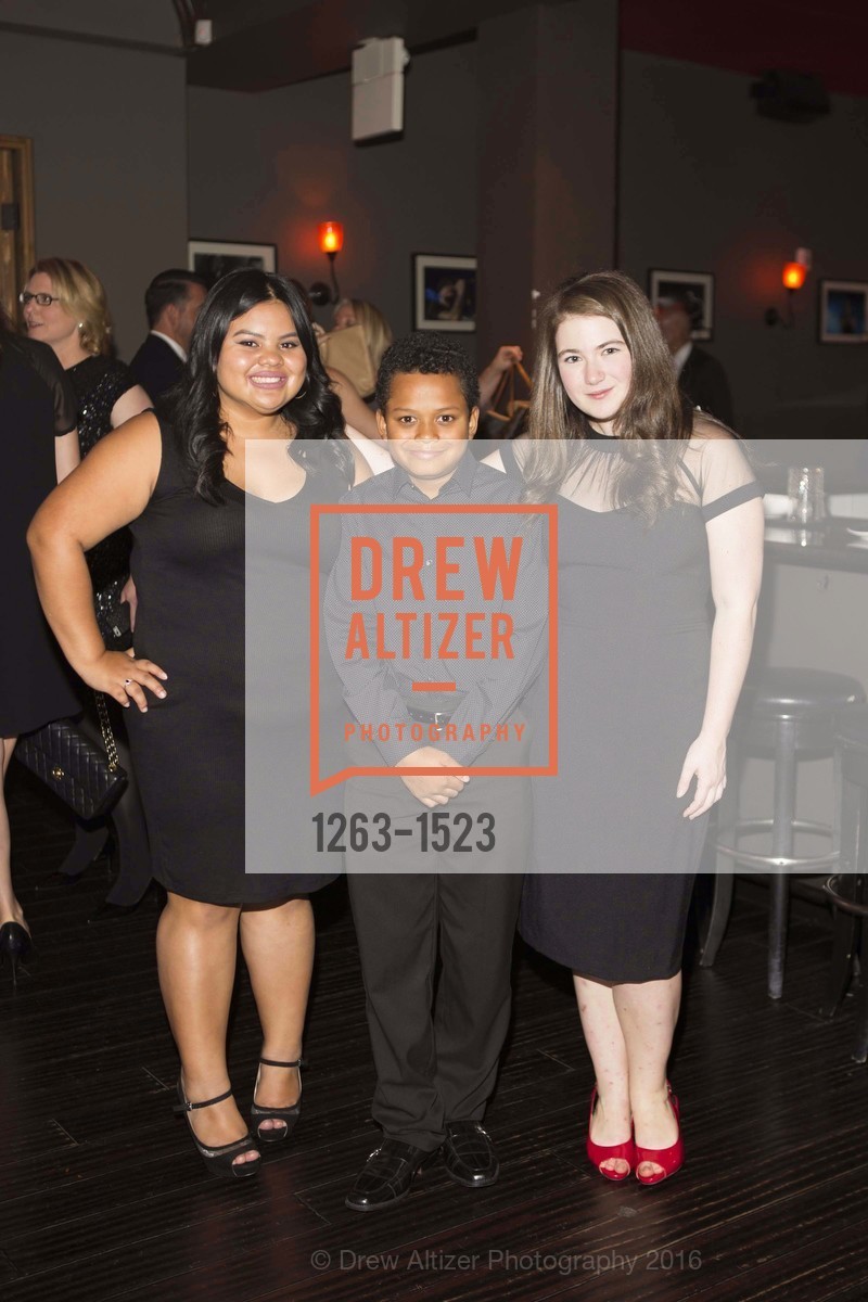 Ariela Neckritz, Jacksen Mason, Rosa Beltram, The Representations Project's 5th Anniversary Benefit Celebration Dinner, The Chapel, October 25th, 2016, Photo #1263-1523 Ariela Neckritz, Jacksen Mason, Rosa Beltram, Photo #1263-1523