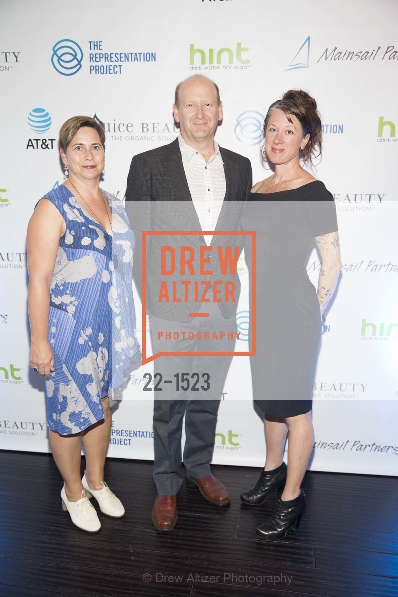 Gretchen Sandler, James Sandler, Maya Baker, The Representations Project's 5th Anniversary Benefit Celebration Dinner, The Chapel, Photo #22-1523 Gretchen Sandler, James Sandler, Maya Baker, Photo #22-1523