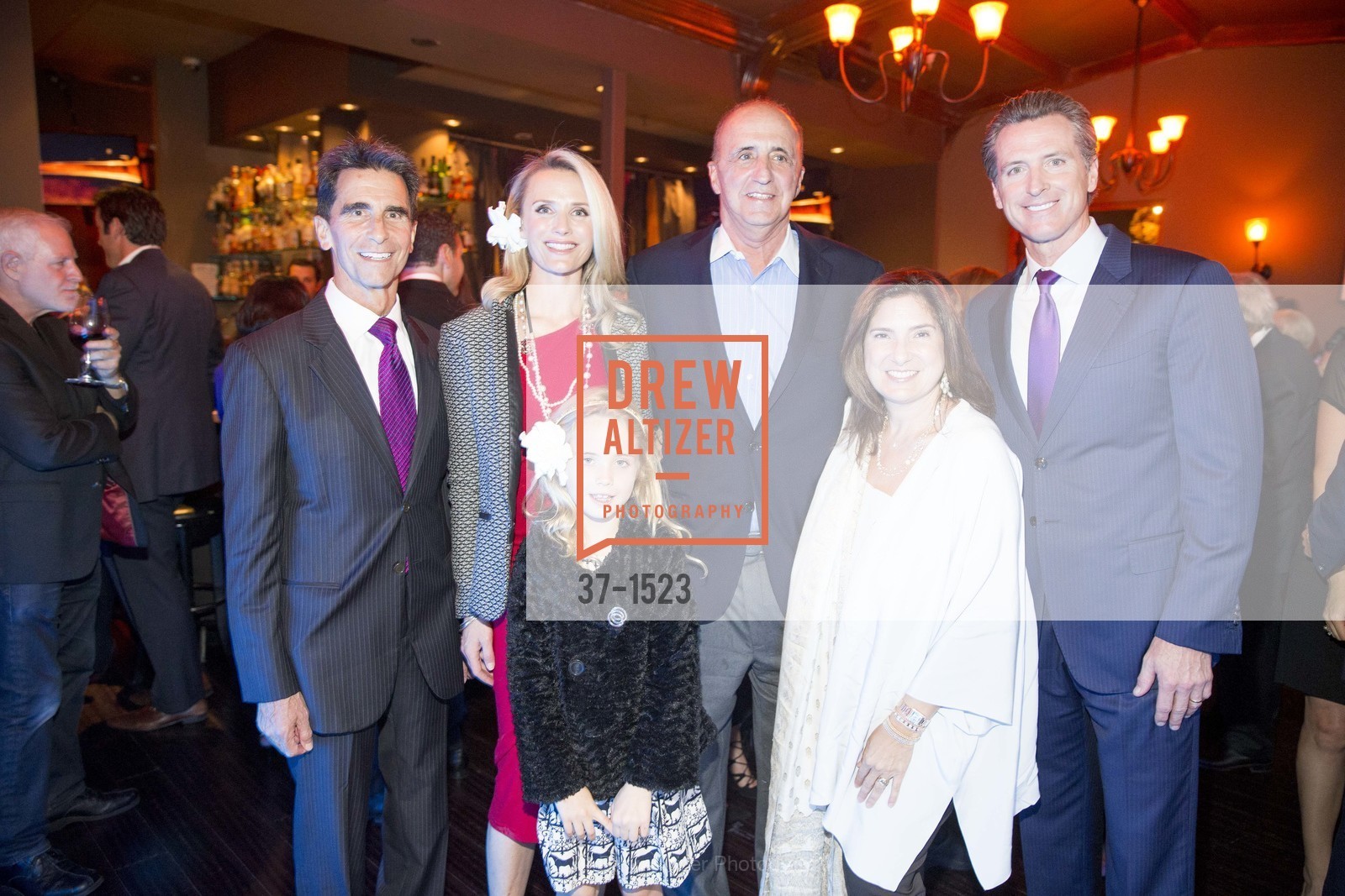 Gavin Newsom, Jennifer Siebel Newsom, Madison Newsom, John Scully, Regina Scully, Mark Leno, The Representations Project's 5th Anniversary Benefit Celebration Dinner, The Chapel, Photo #37-1523 Gavin Newsom, Jennifer Siebel Newsom, Madison Newsom, John Scully, Regina Scully, Mark Leno, Photo #37-1523