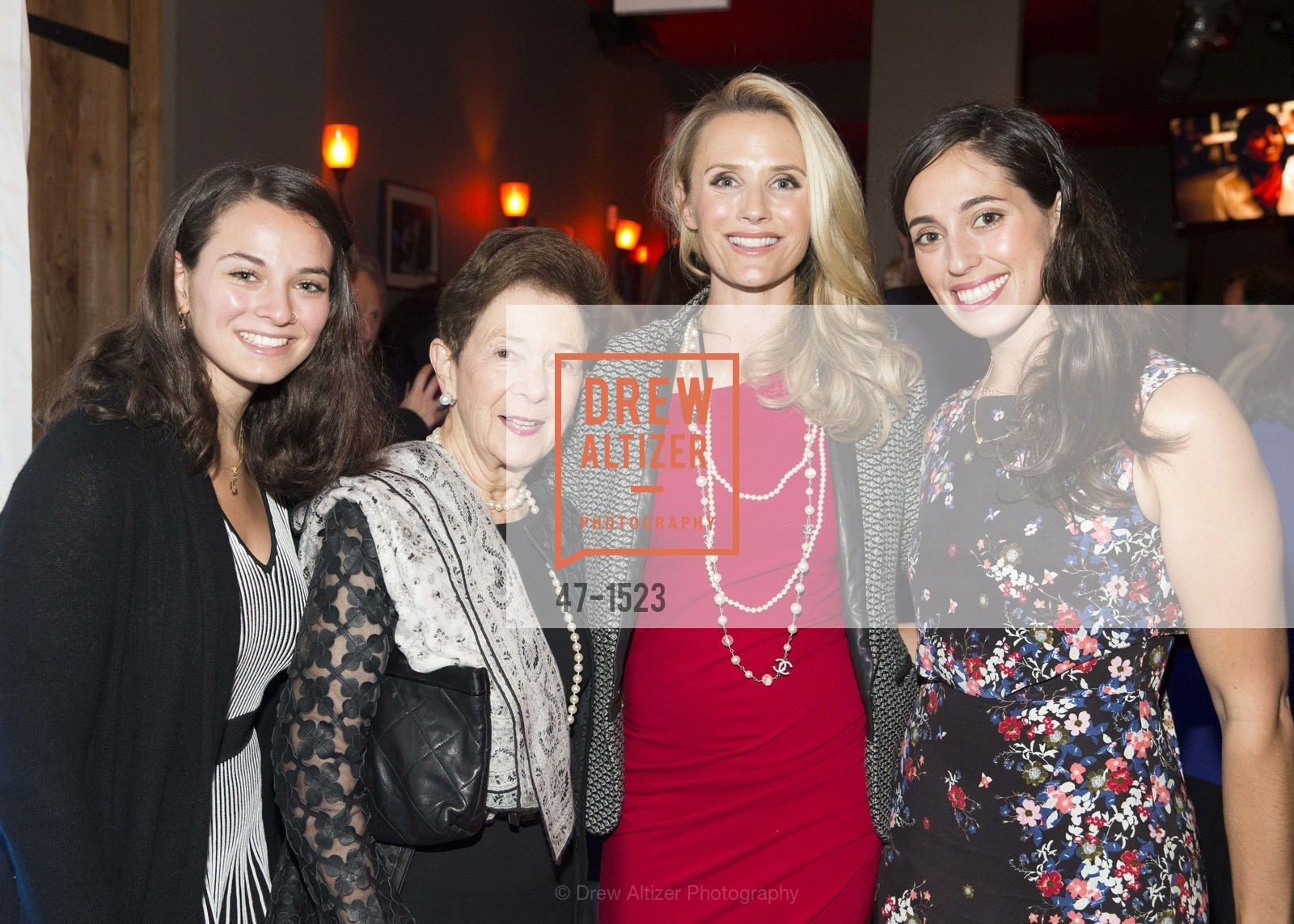 Roselyne Swig, Jennifer Siebel Newsom, Lindsey Sedlack, The Representations Project's 5th Anniversary Benefit Celebration Dinner, The Chapel, Photo #47-1523 Roselyne Swig, Jennifer Siebel Newsom, Lindsey Sedlack, Photo #47-1523