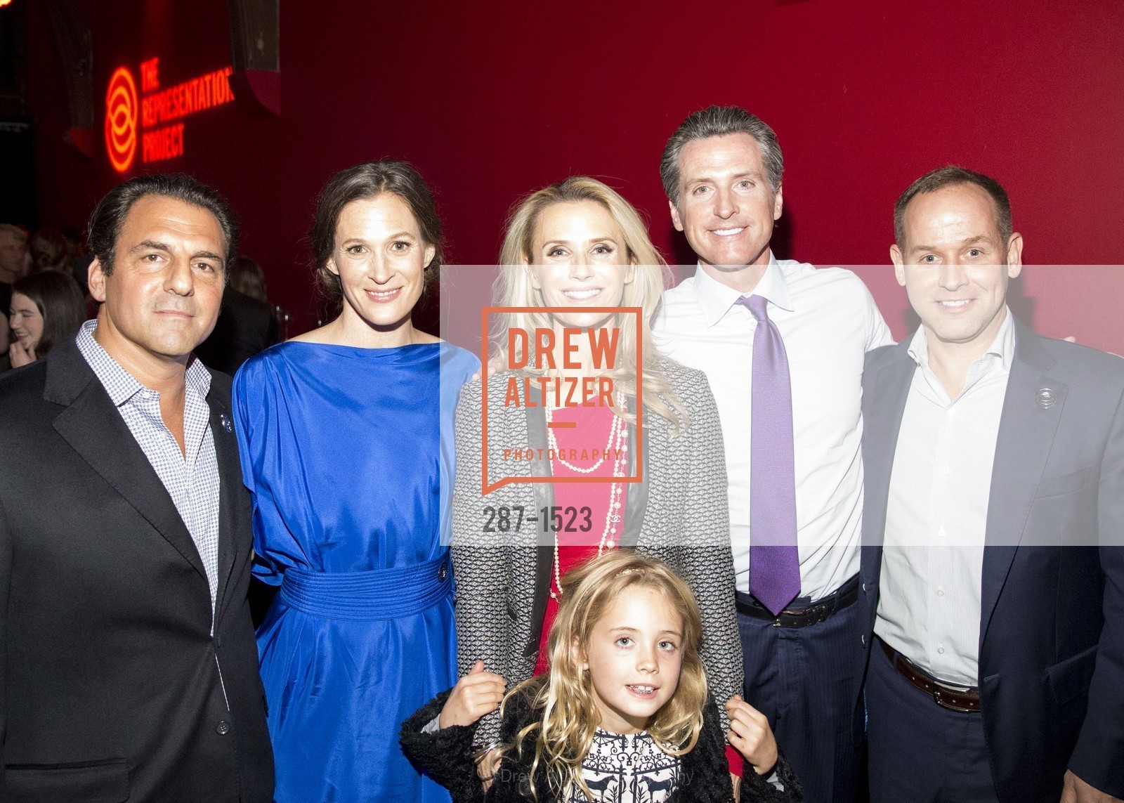 Andrew Zenoff, Allison Bloom, Jennifer Siebel Newsom, Madison Newsom, Gavin Newsom, Gavin Turner, The Representations Project's 5th Anniversary Benefit Celebration Dinner, The Chapel, Photo #287-1523 Andrew Zenoff, Allison Bloom, Jennifer Siebel Newsom, Madison Newsom, Gavin Newsom, Gavin Turner, Photo #287-1523